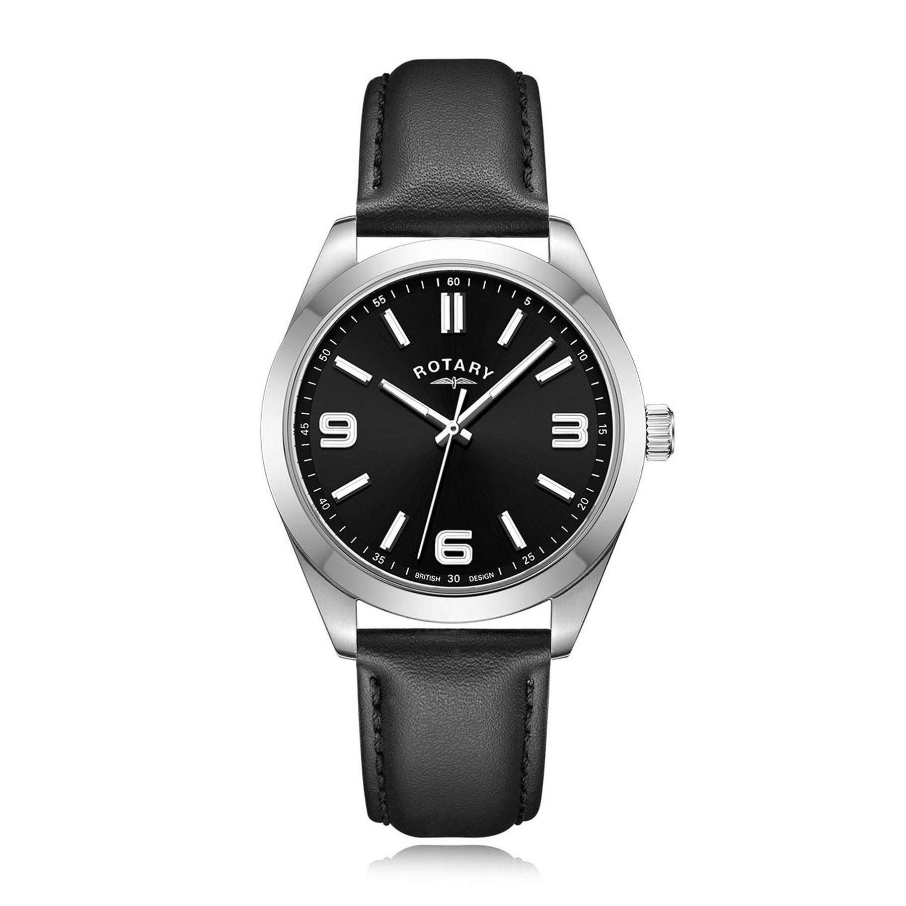 Rotary Analogue Steel Bracelet Strap Watch