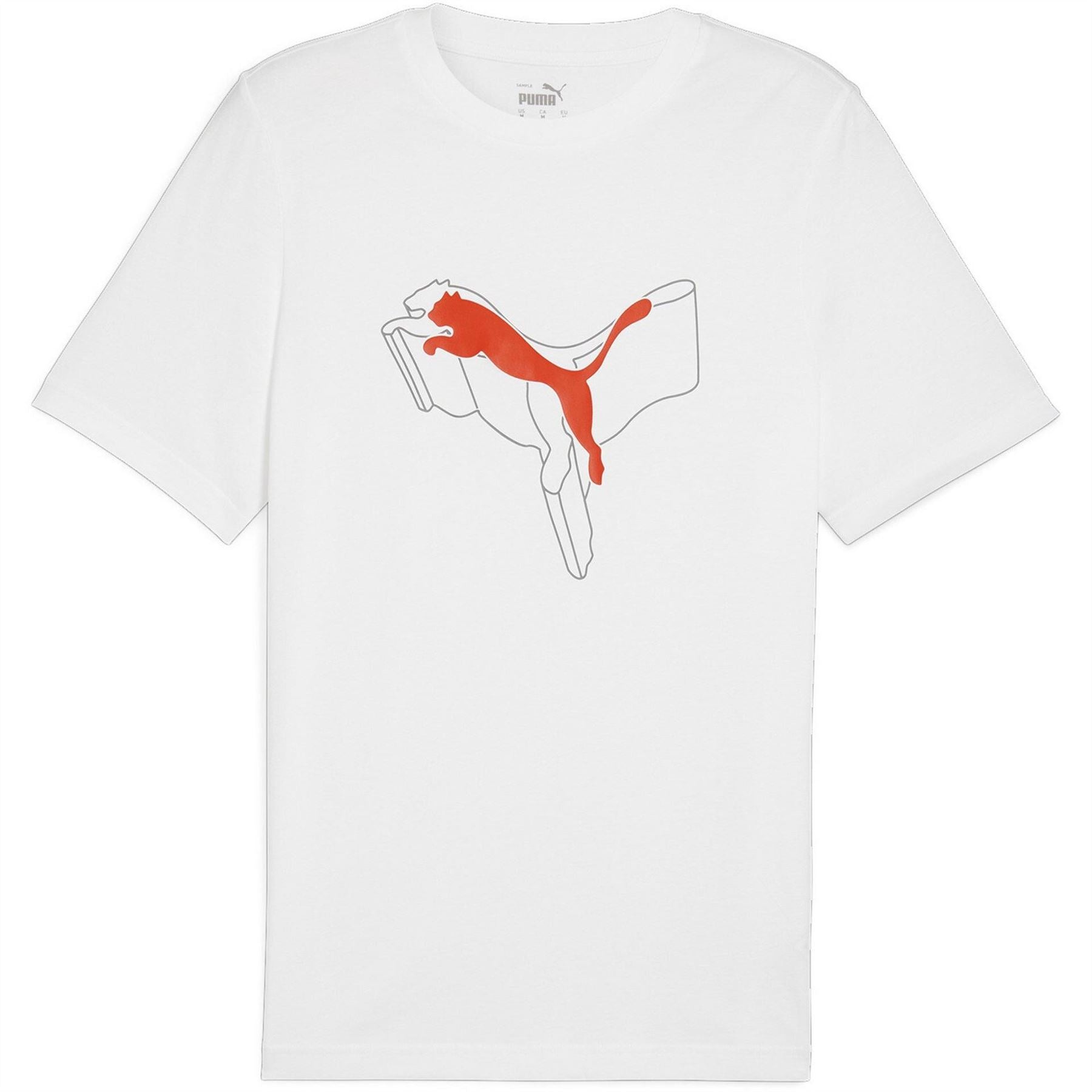 Puma Logo Regular Fit T-Shirt