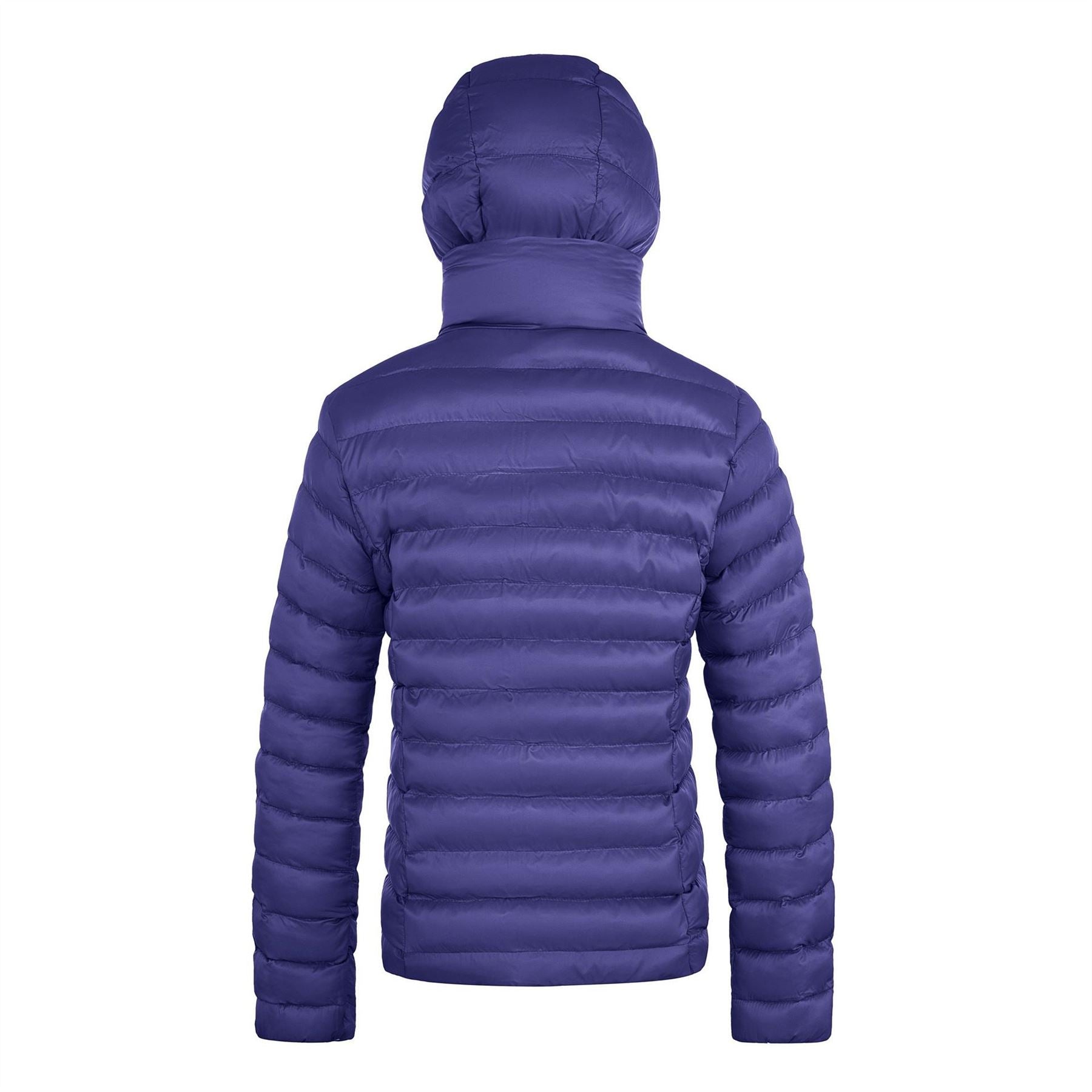 Cape Heights Solid Patterned Hooded Snap Button Puffer Jacket