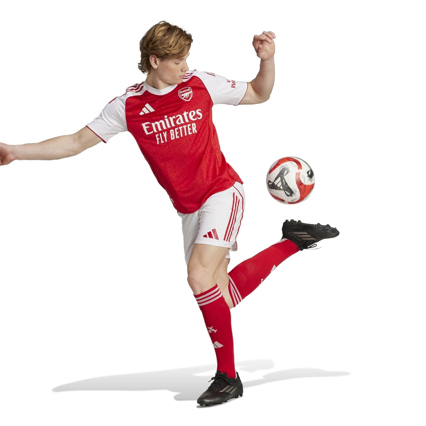 adidas Mens Arsenal Authentic Home Shirt 2025 2026