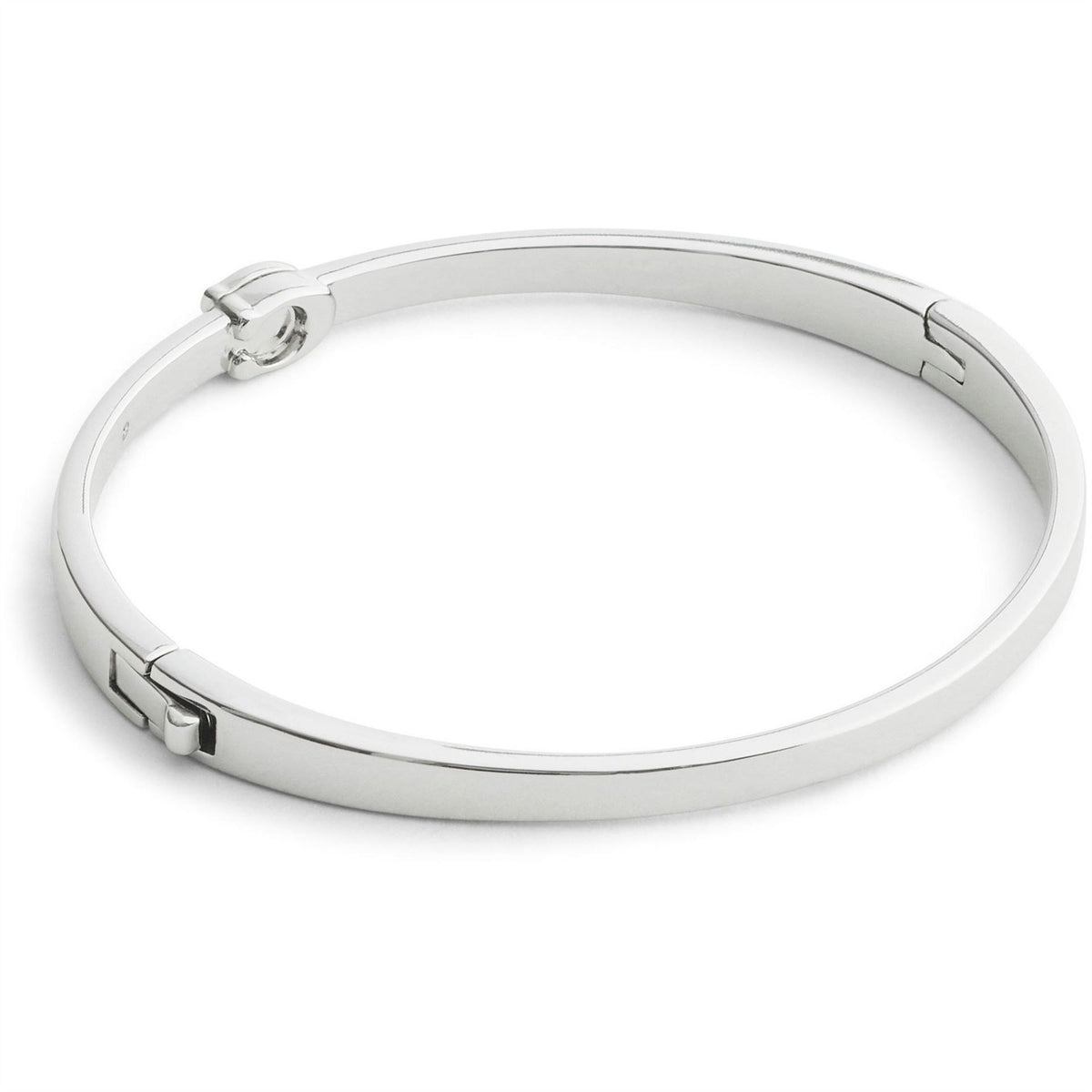 Coach Engraved Logo Bangle