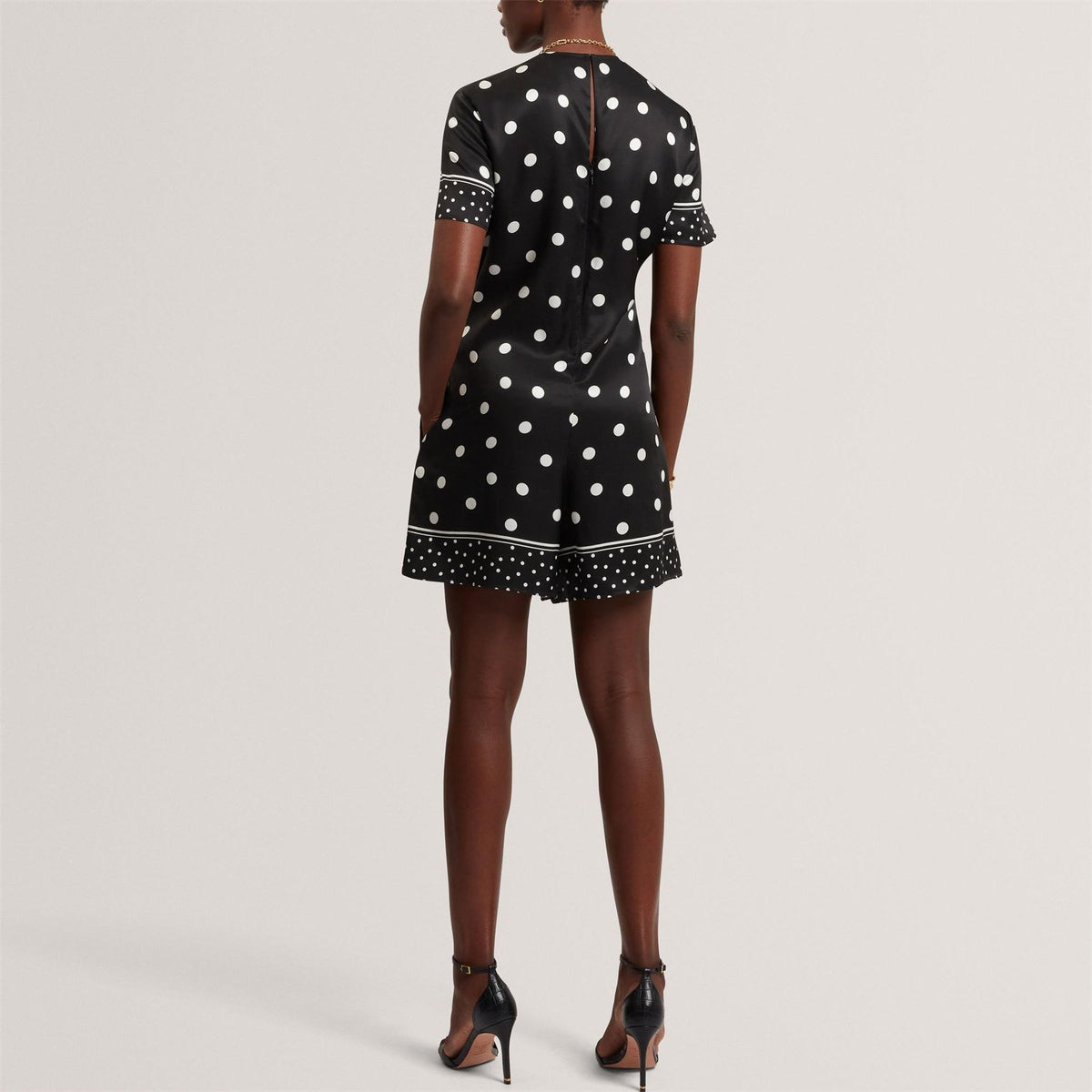 Ted Baker Polka Dot Printed Playsuit