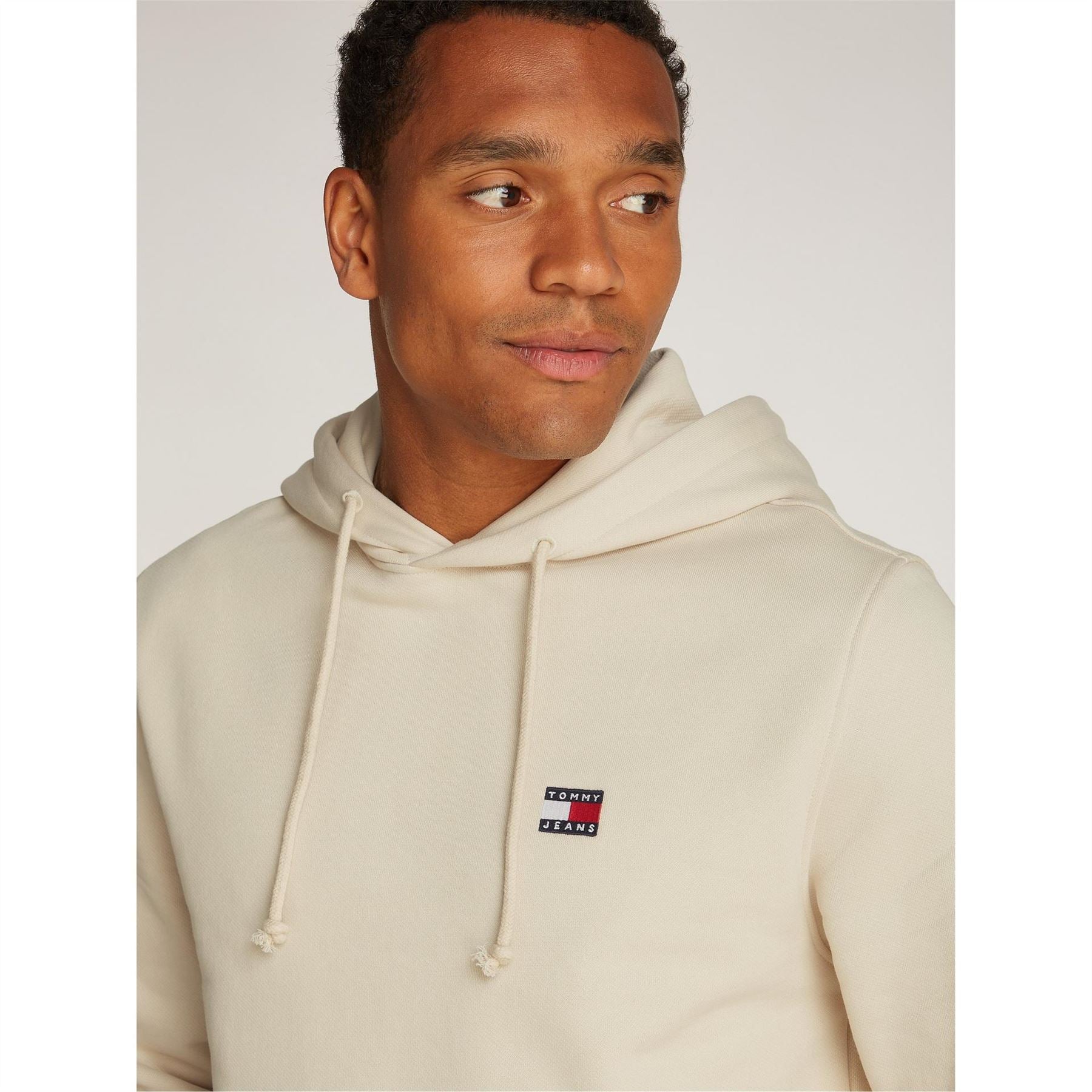 Tommy Jeans Reg Badge Regular Fit Hoodie Sweatshirt