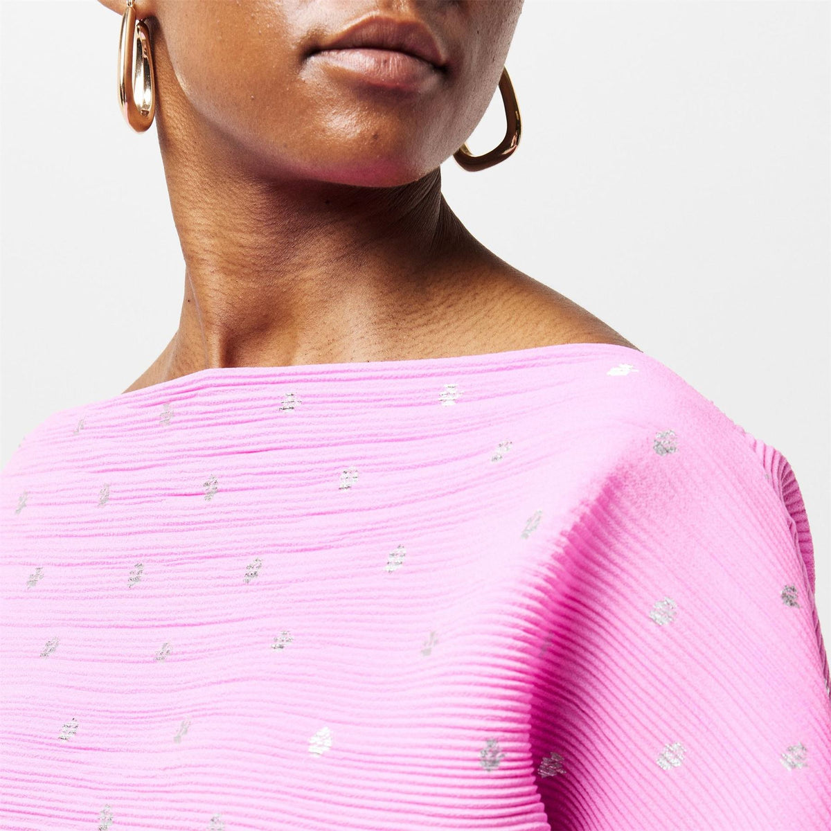 Never Fully Dressed Off-The-Shoulder Maxi Slip Dress