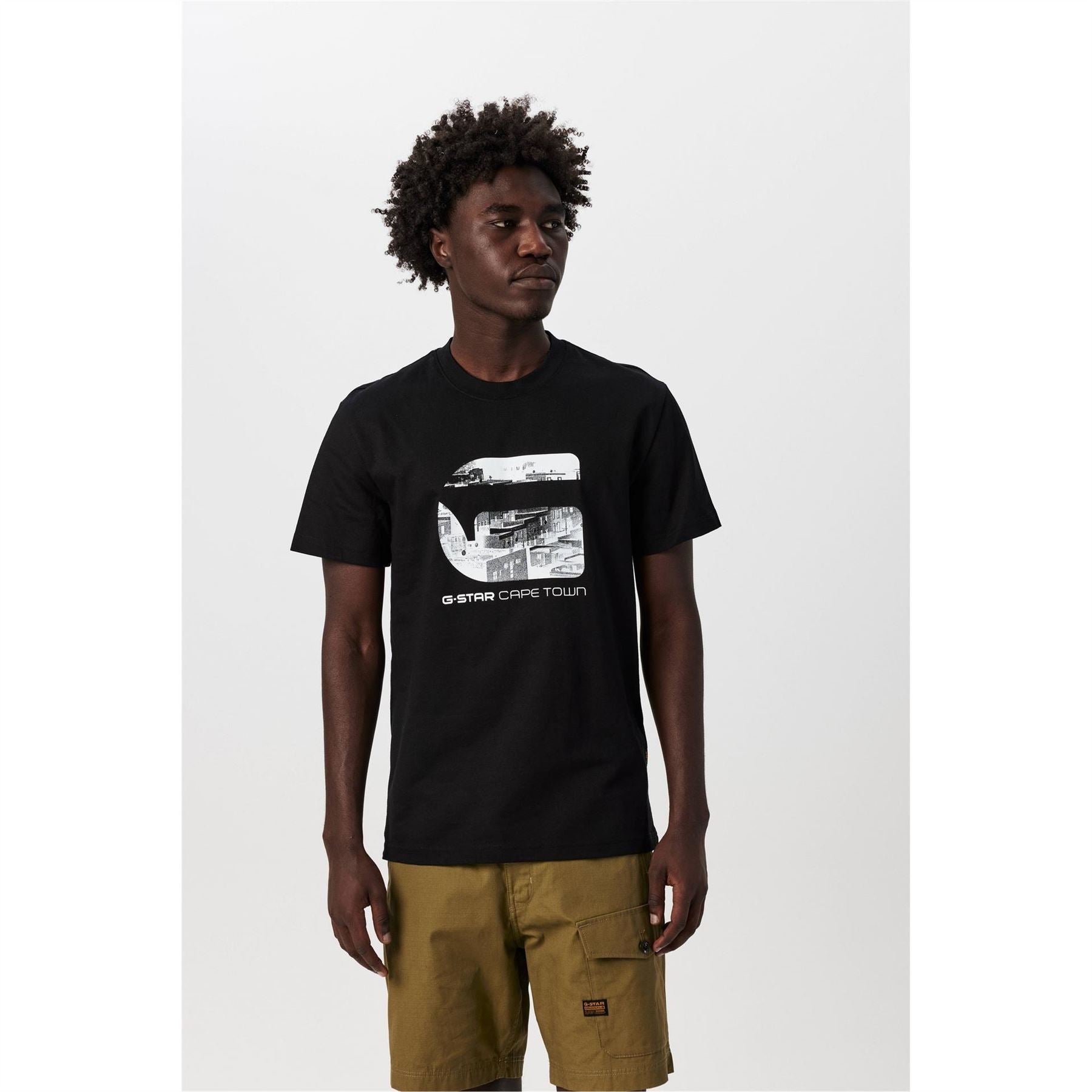 G Star Cape Town Regular Fit Crew Neck T-Shirt