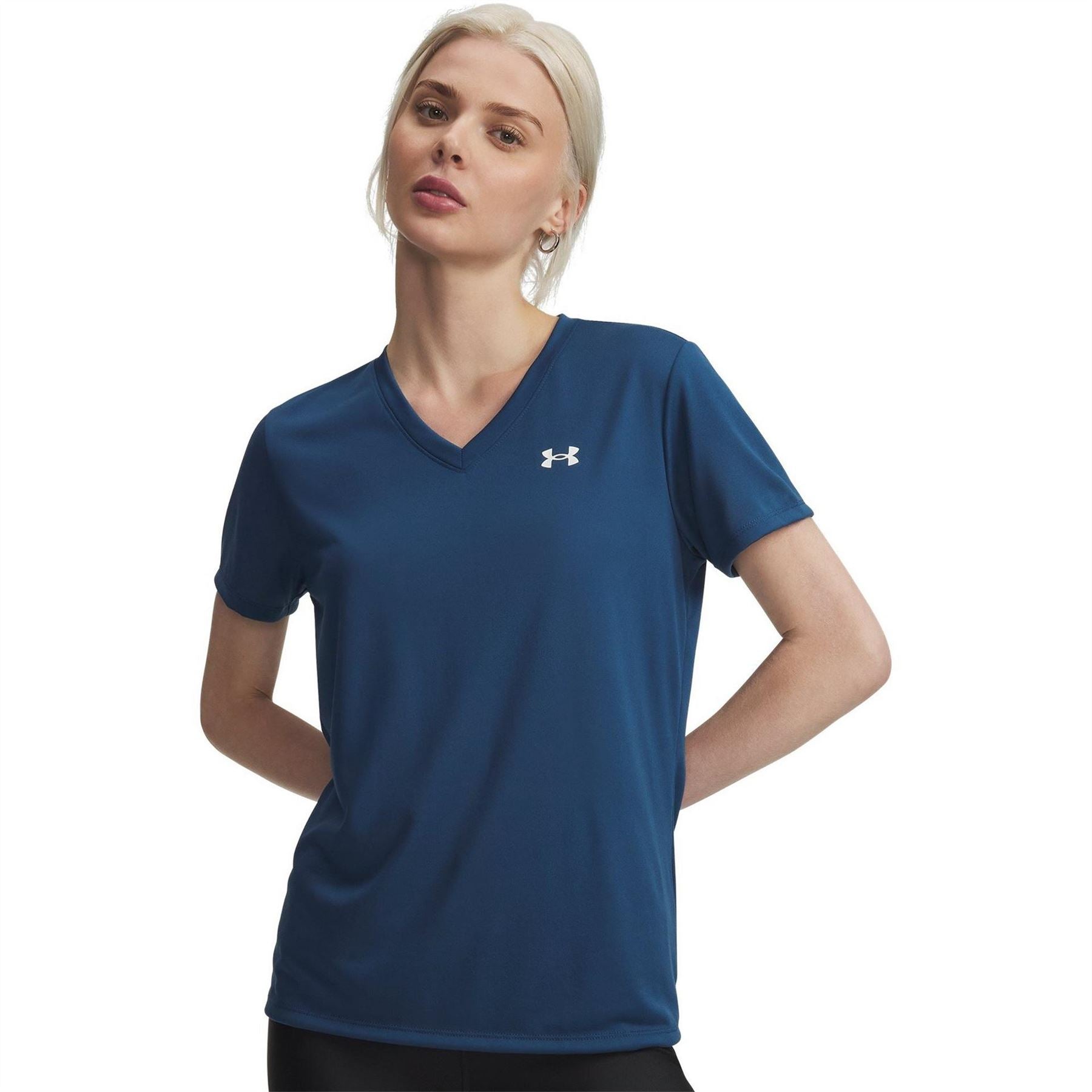 Under Armour Womens Armour Tech™ V Neck Short Sleeve