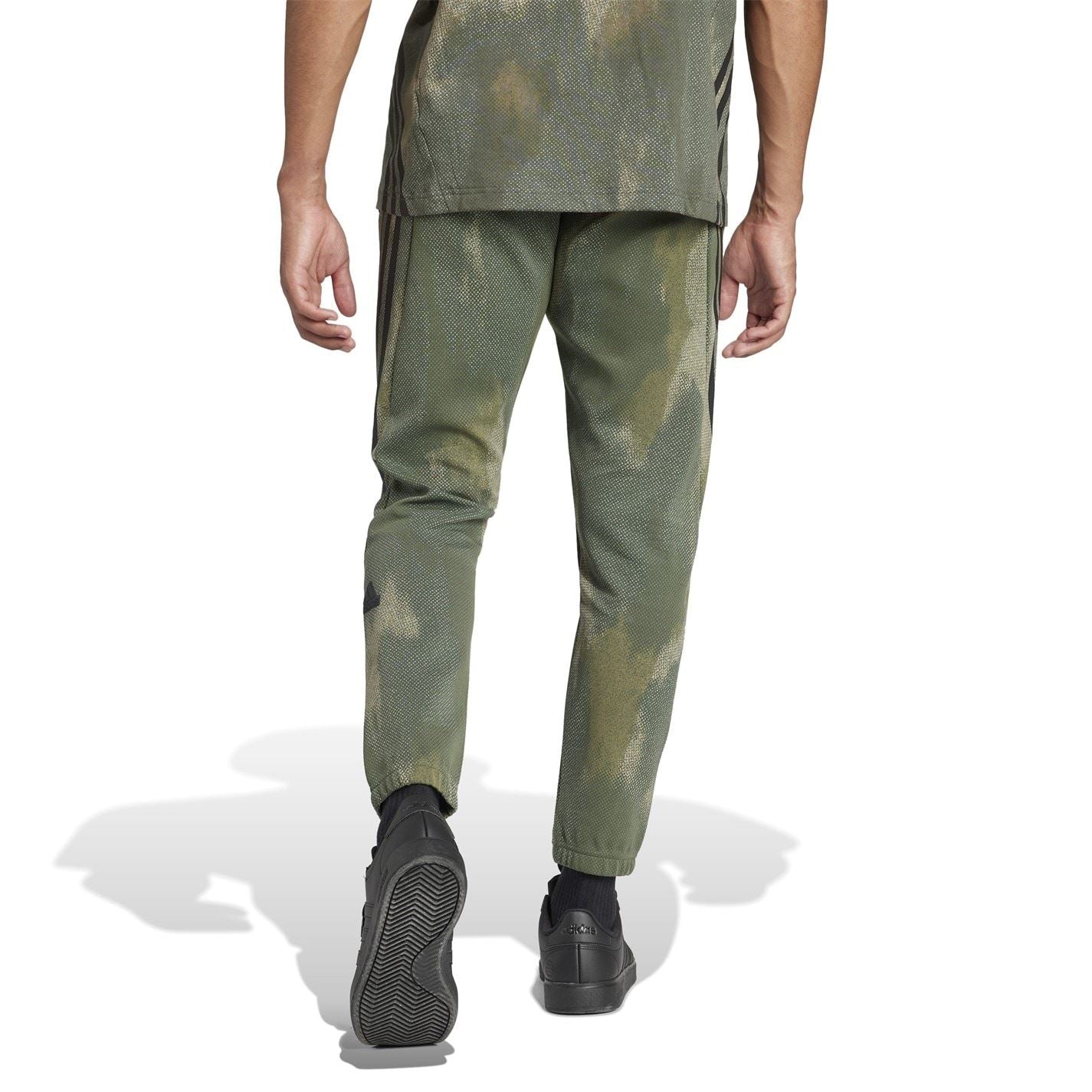 adidas Camo Three Bar Logo Side Stripes Joggers