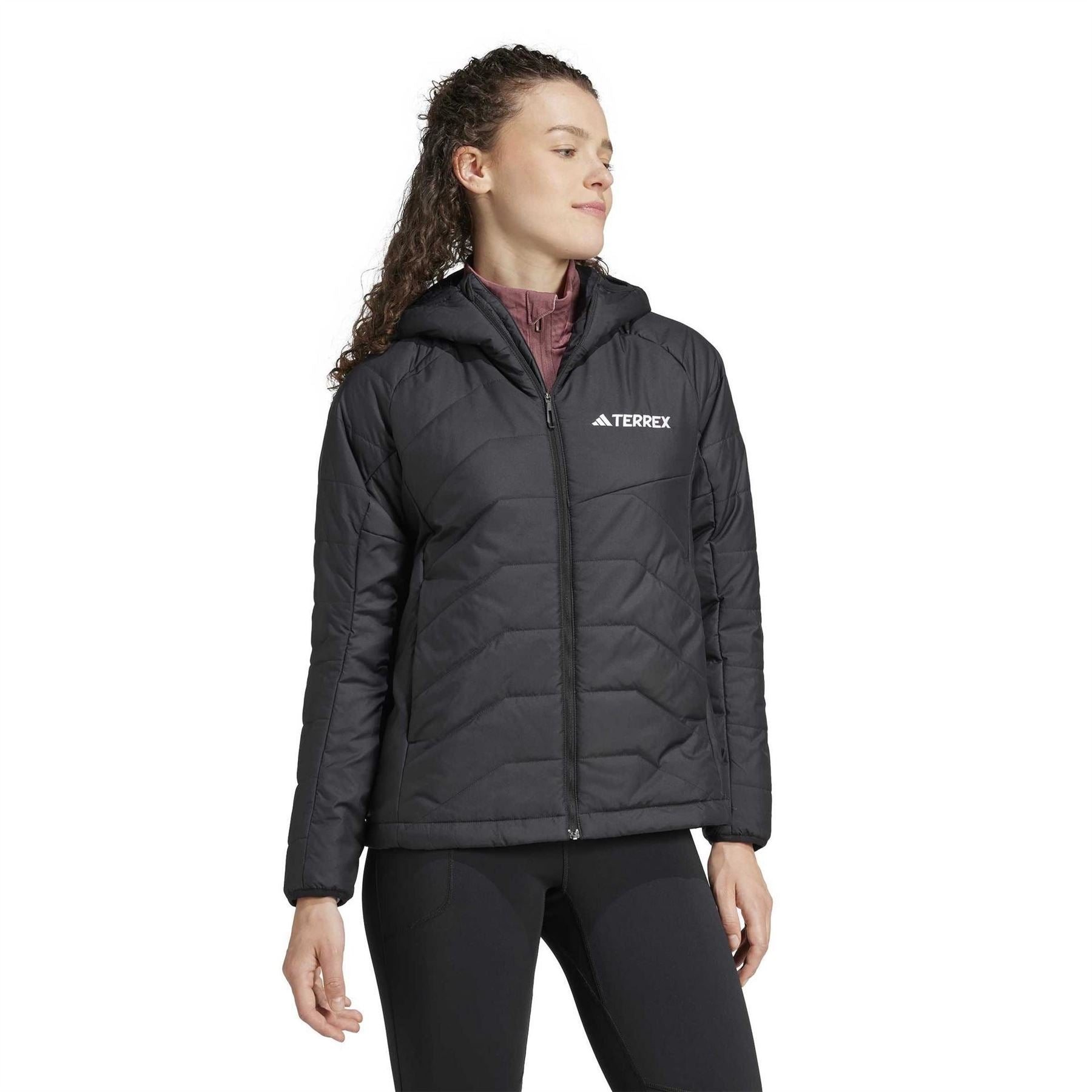 adidas Womens W Mt Ins Ho Jacket Puffer Jacket