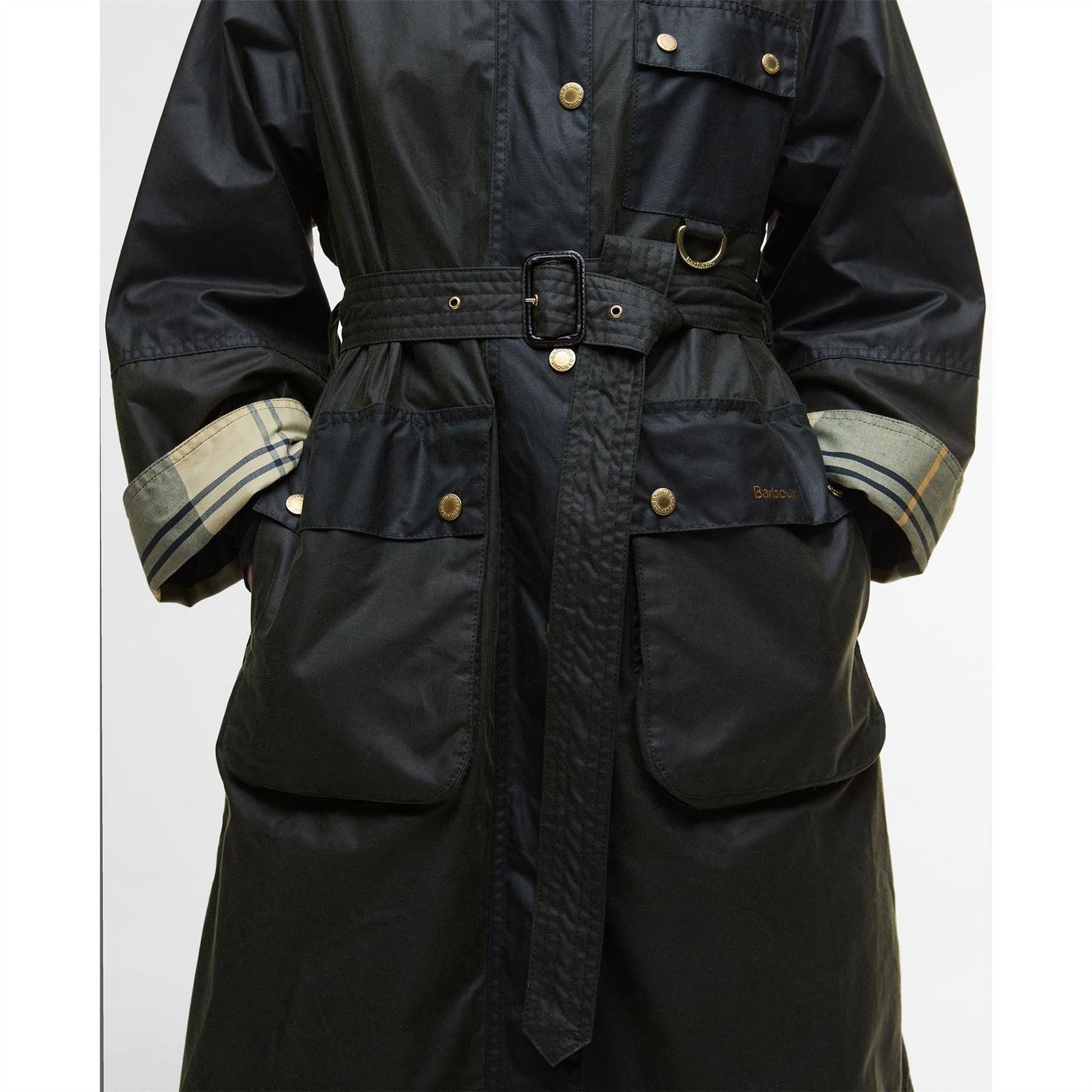 Barbour Waxed Trench Coat