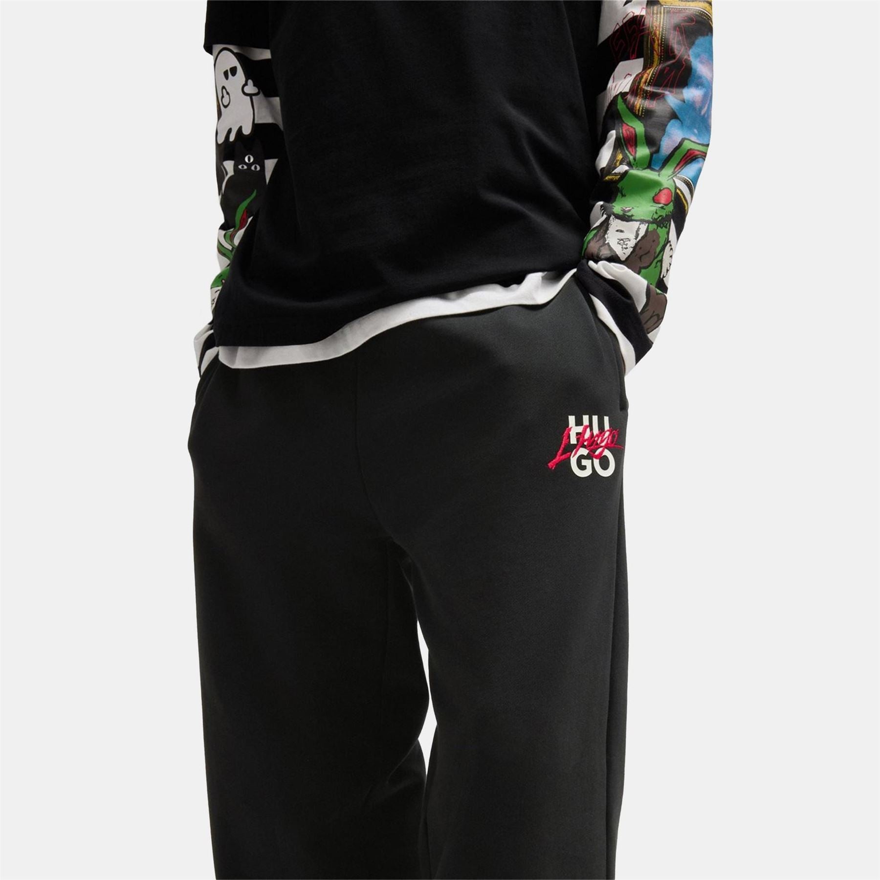 Hugo Closed Hem Fleece Joggers