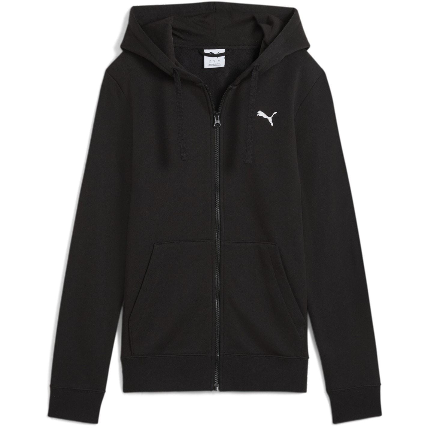 Puma Womens Single Cat Full Zip Hoodie