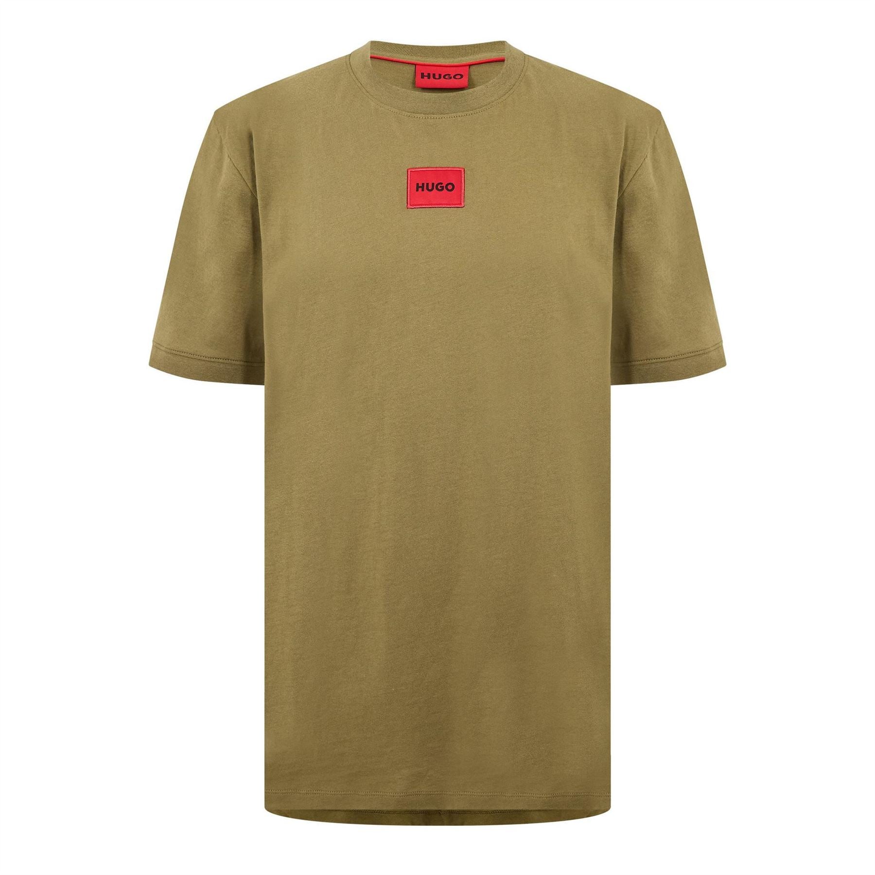 Hugo HUGO Diragolino Contemporary T Shirt with Logo Detail
