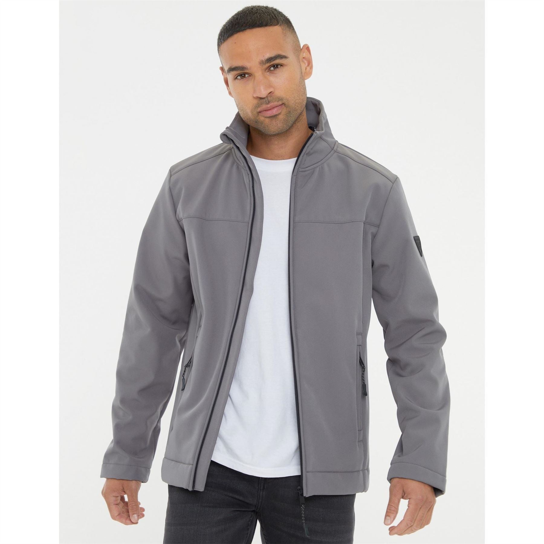 Threadbare Jester High Neck Regular Fit Rain Jacket