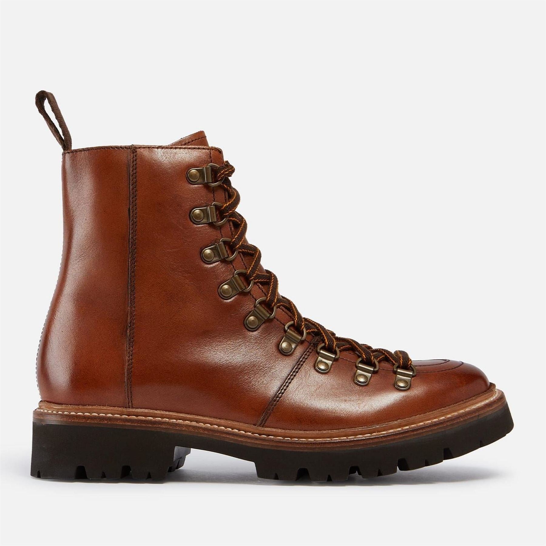 Grenson Hand Painted Leather Hiking Style Boots