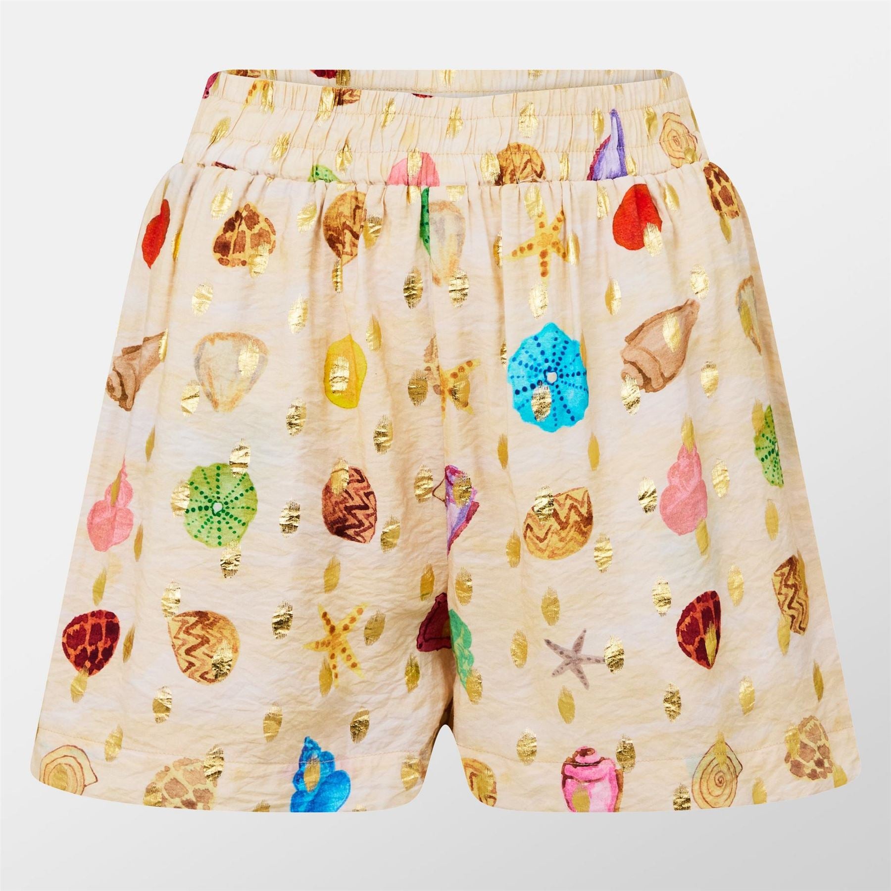 Never Fully Dressed Shell Elissa Graphic Print Shorts