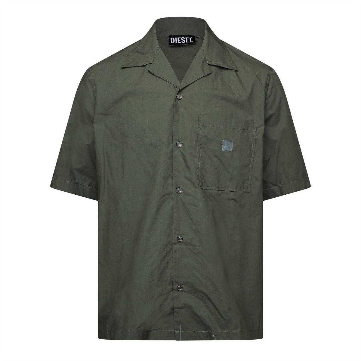 Diesel S Mac B Out Camicia Short Sleeve Plain Shirt