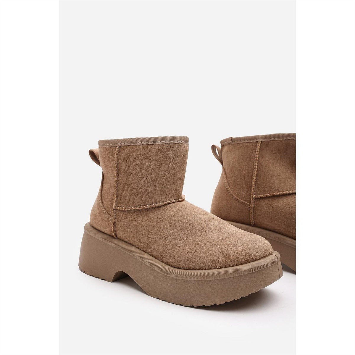 Wheres That From Platform High Heel Closed Toe Boots