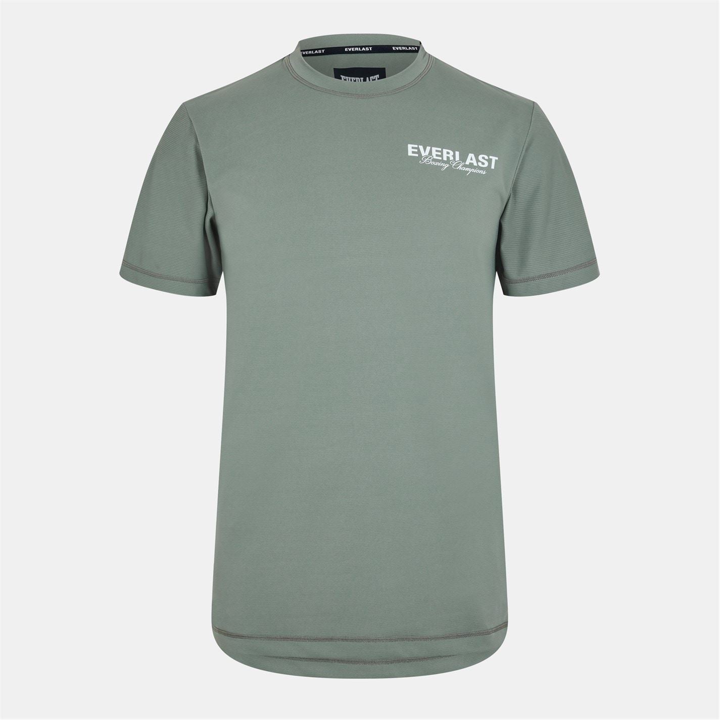 Everlast Stripe Regular Fit Crew Neck T-Shirt