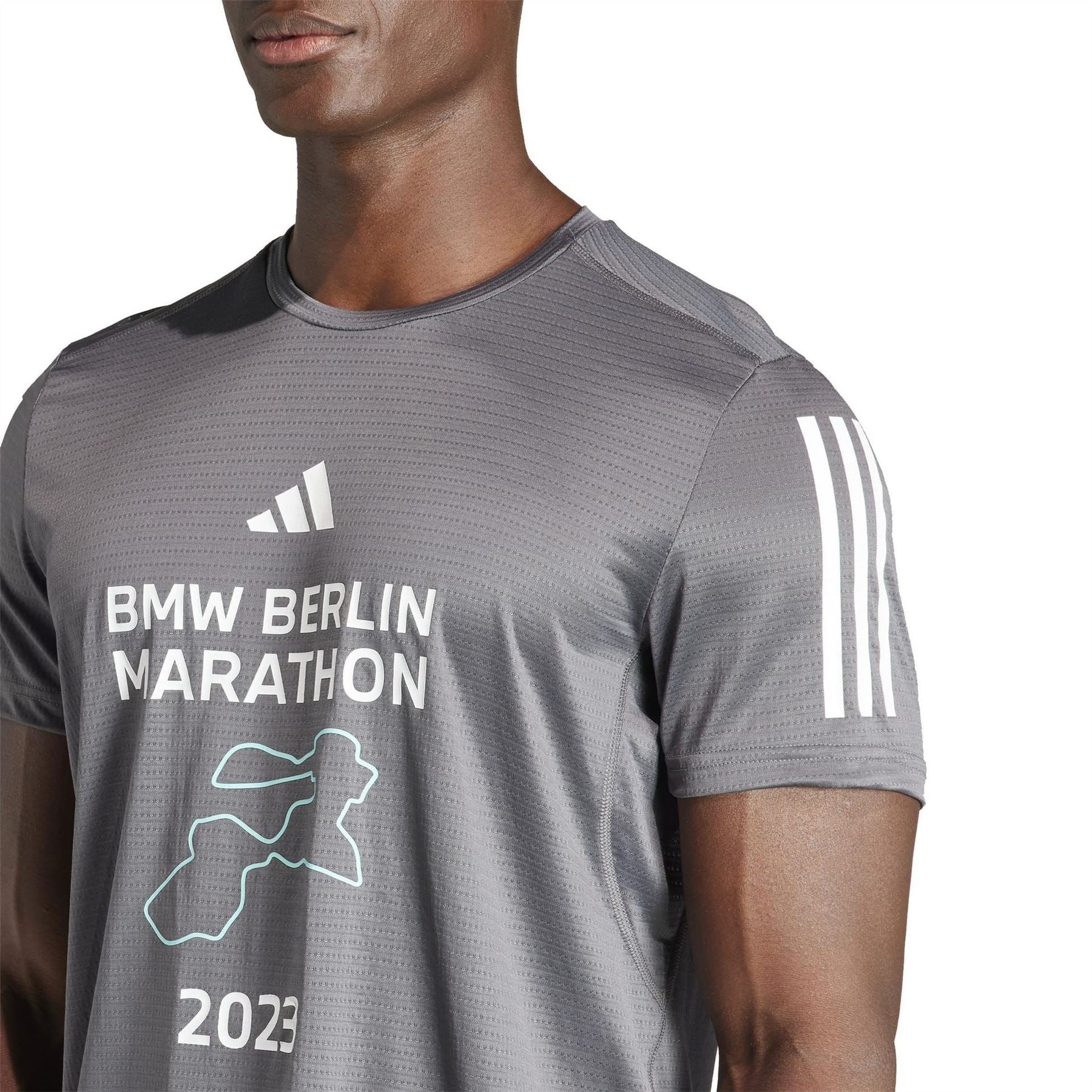 adidas Mens Berlin Marathon 2023 Event T-Shirt