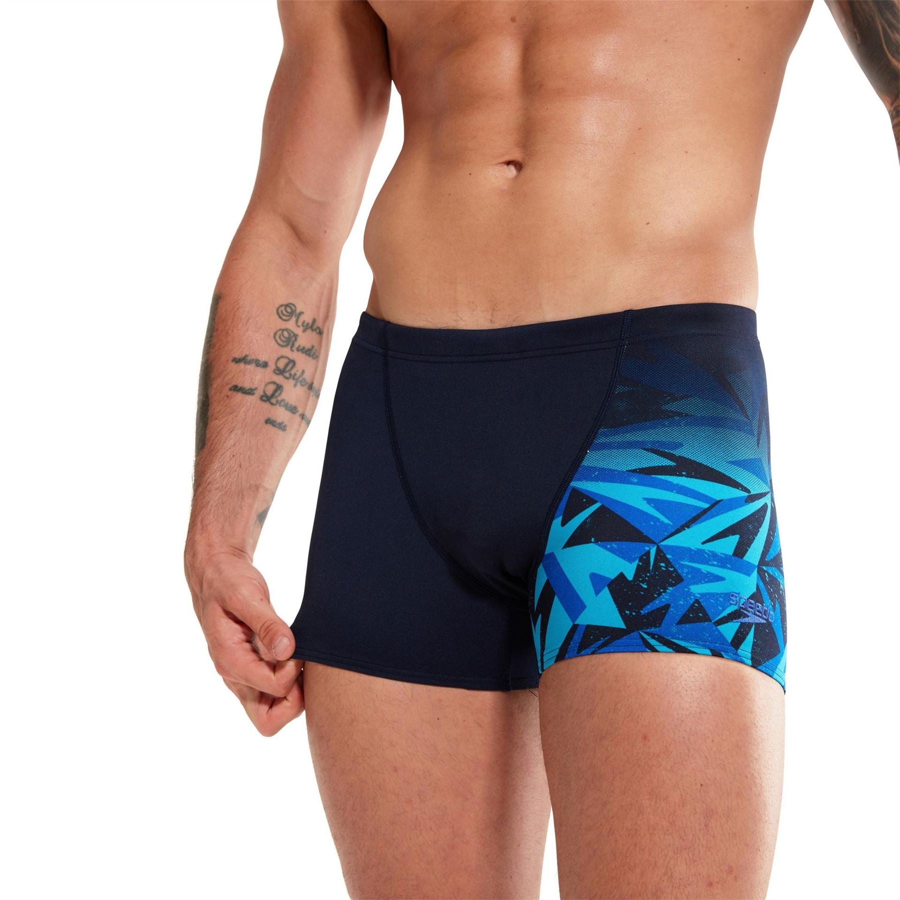 Speedo Mens Hyper Boom V Cut Aquashort