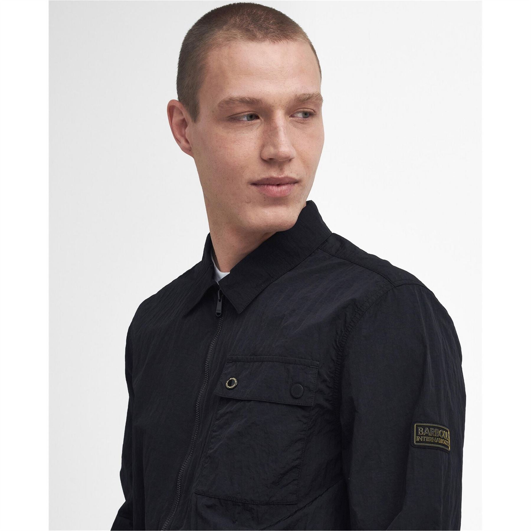 Barbour International Inline Zip Through Overshirt