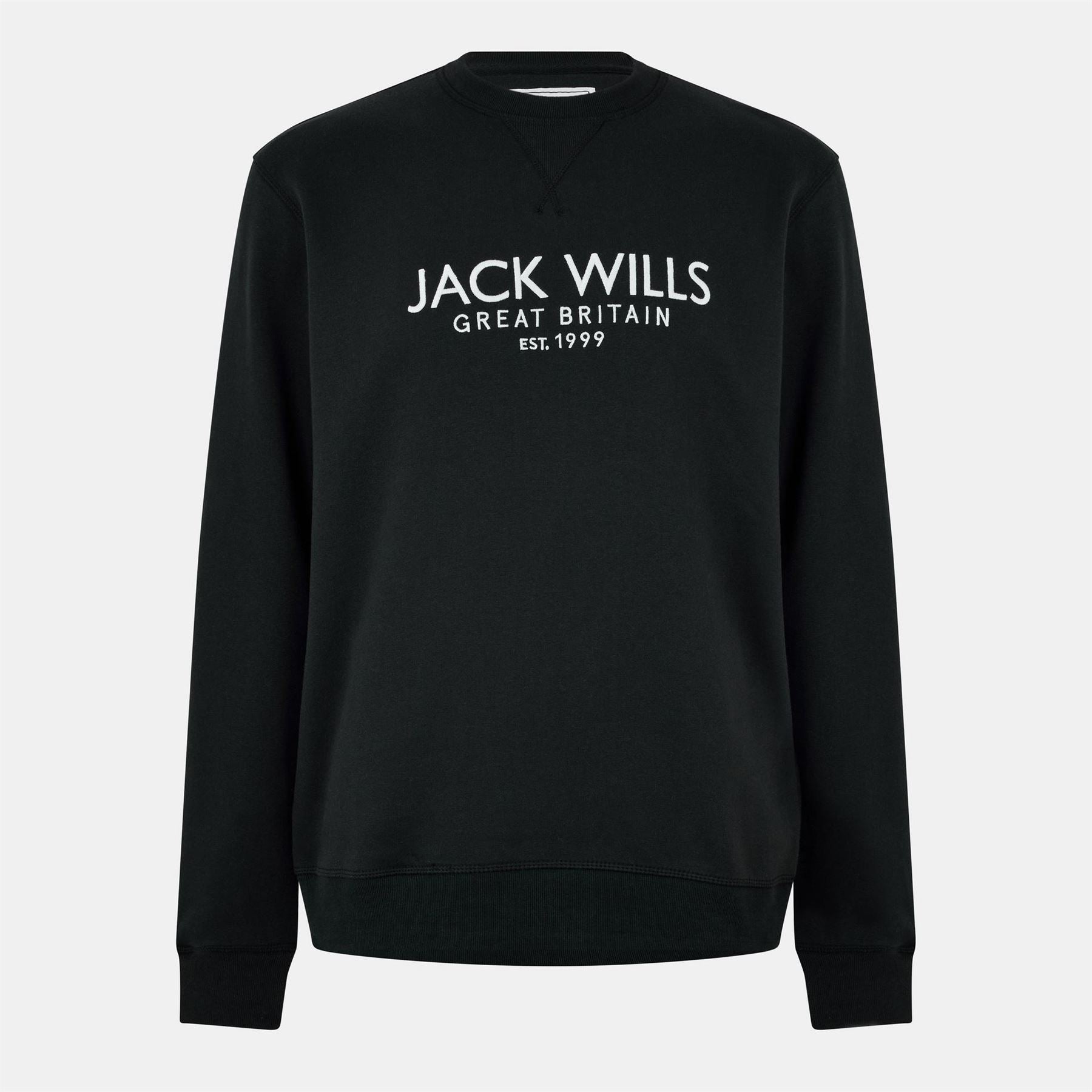 Jack Wills Belvue Graphic Logo Crew Neck Sweatshirt