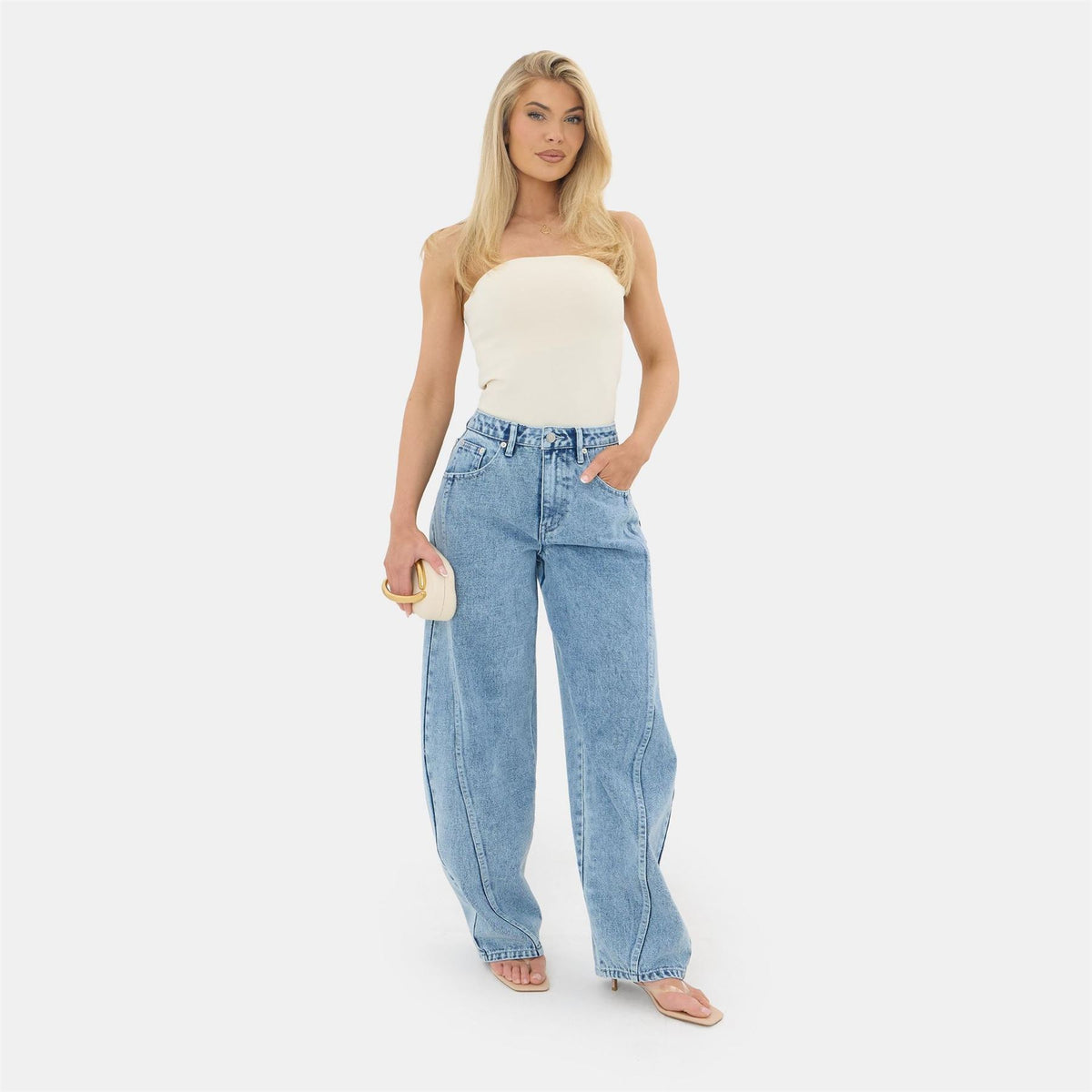 I Saw It First Leg Seam Jean