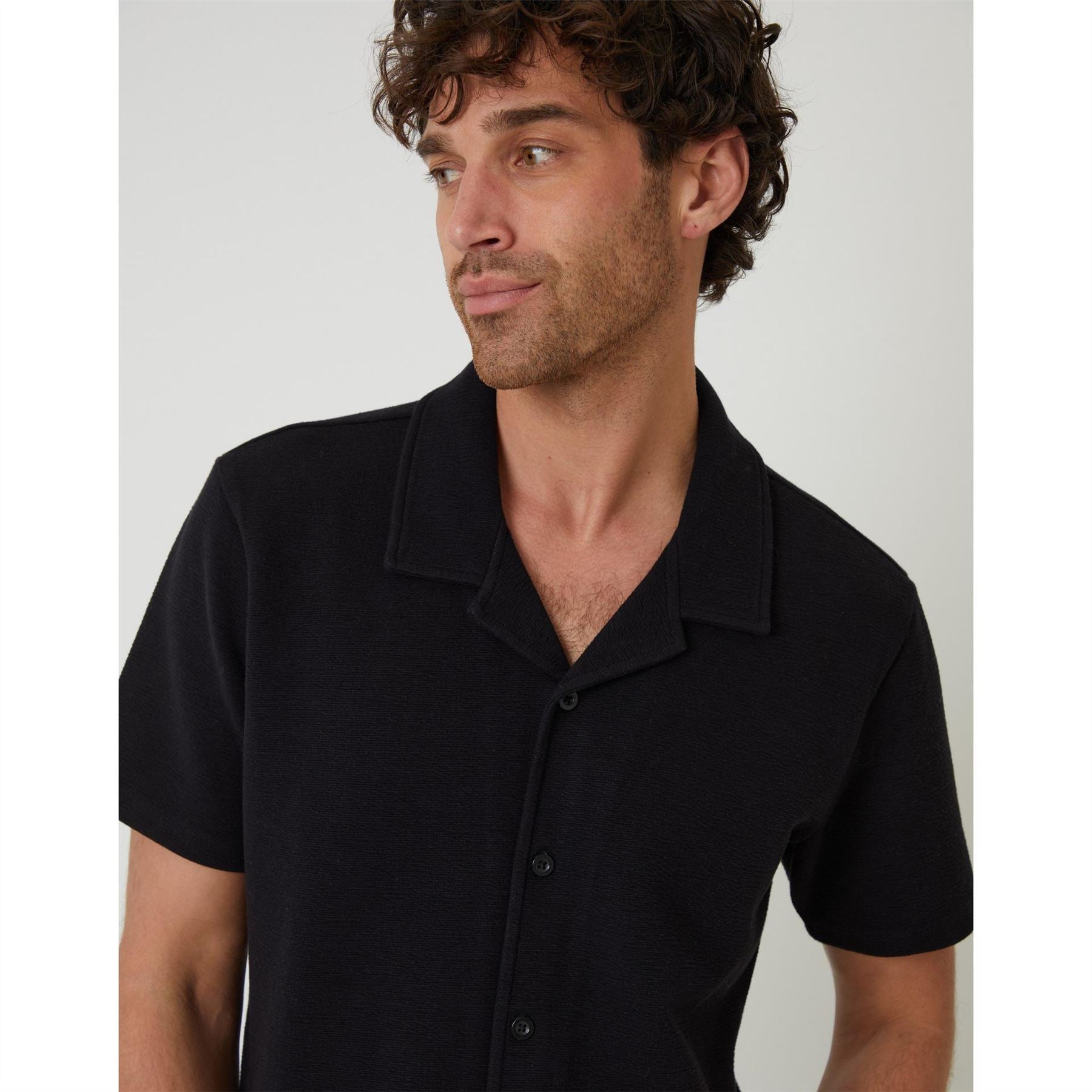 Threadbare Embley Relaxed Fit Short Sleeve Shirt