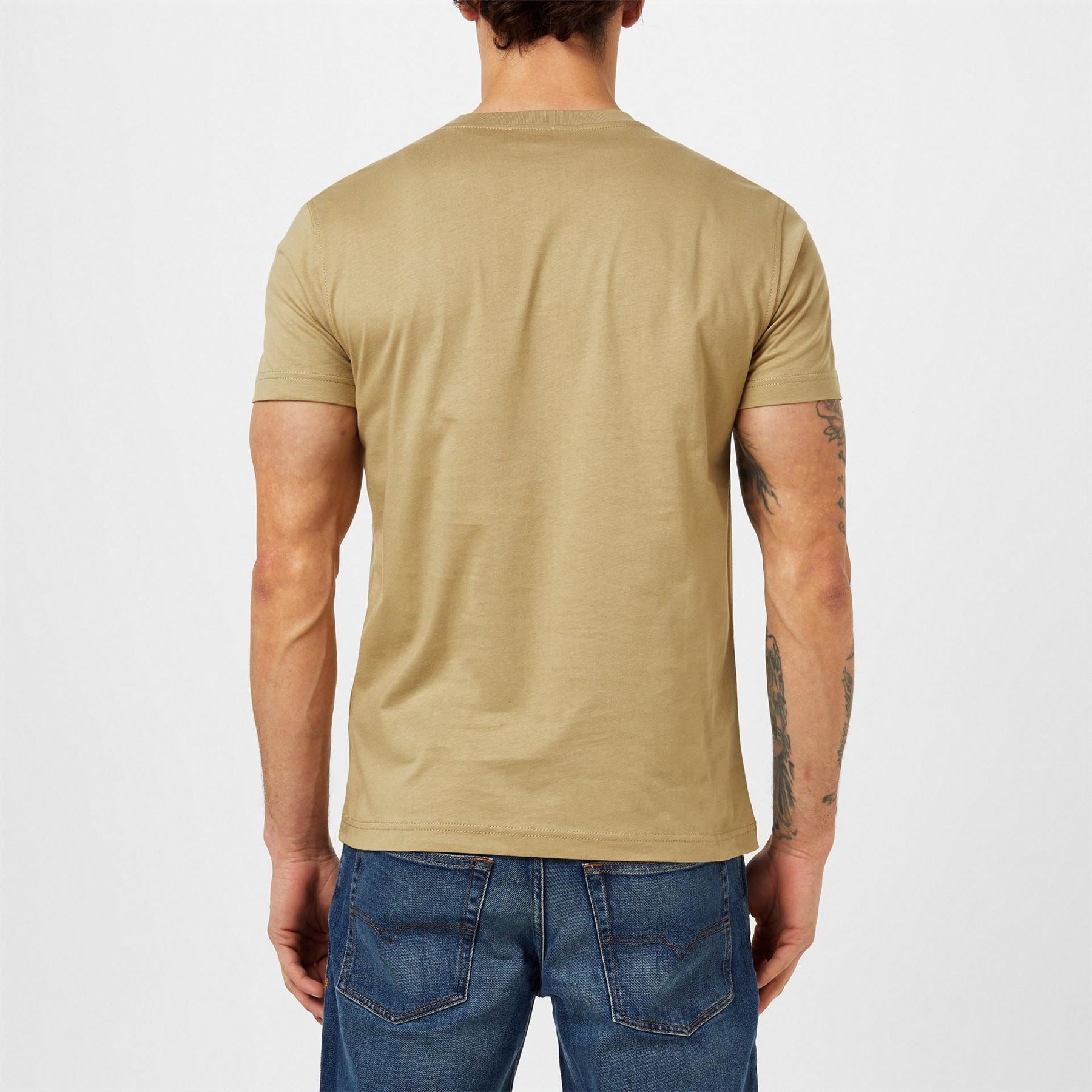 Diesel Mens Patch Logo T-Shirt