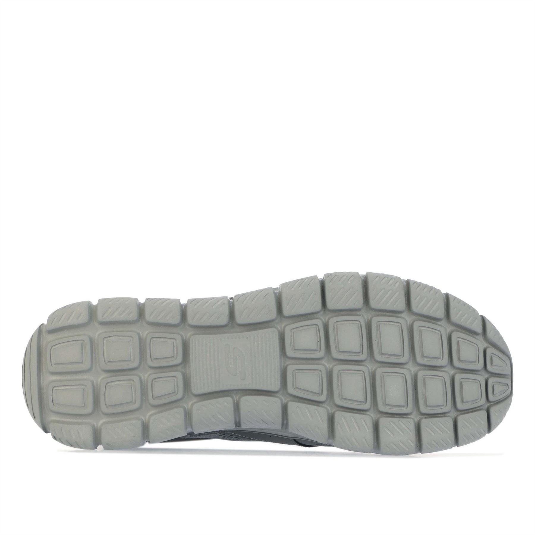 Skechers Mens Mesh Lace Up Sneaker W Overlays  And  Low Top Trainers
