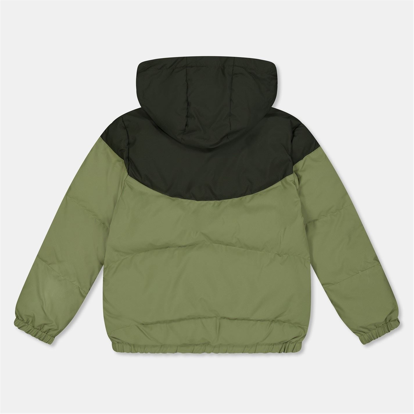 Lacoste Puffer Jacket with Zipped Pocket and Logo