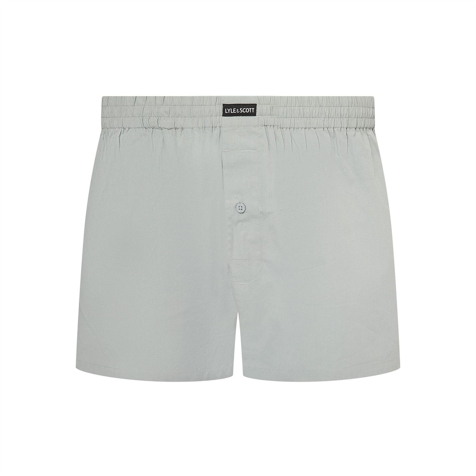 Lyle and Scott 3 Pack Woven Plain Design Boxer Shorts
