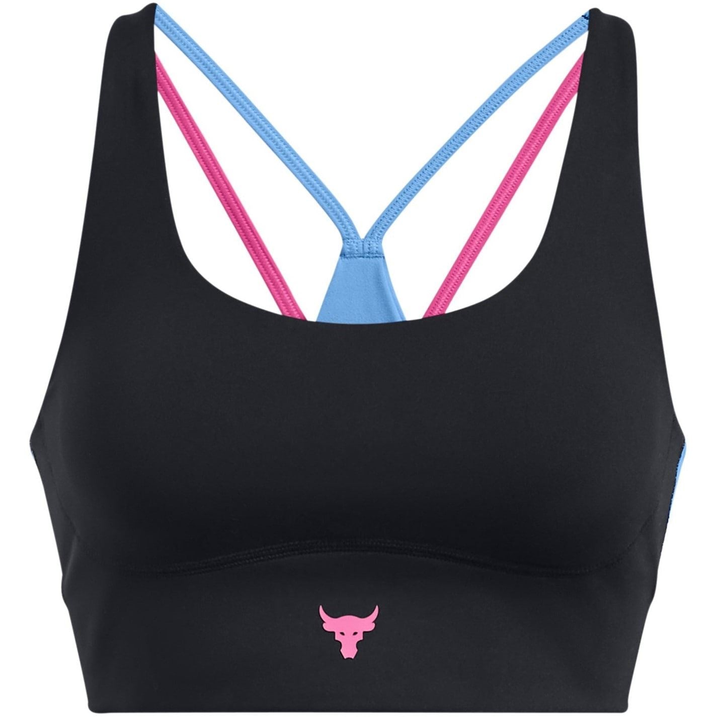 Under Armour Womens Armour Pjt Rck Lg Grind Sportlette Medium Impact Sports Bra