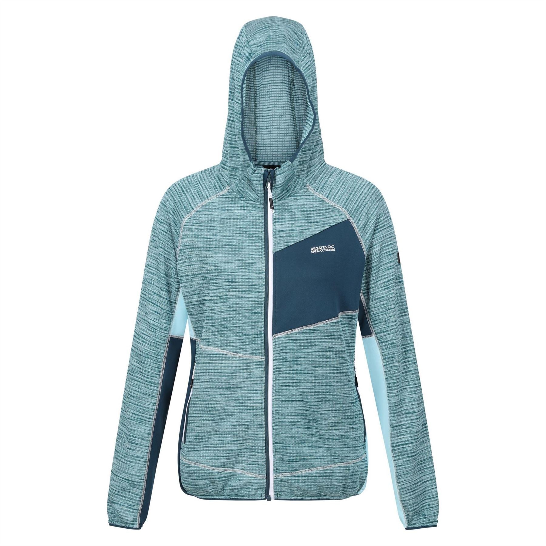 Attare II Block Full Zip Hooded Softshell Jacket