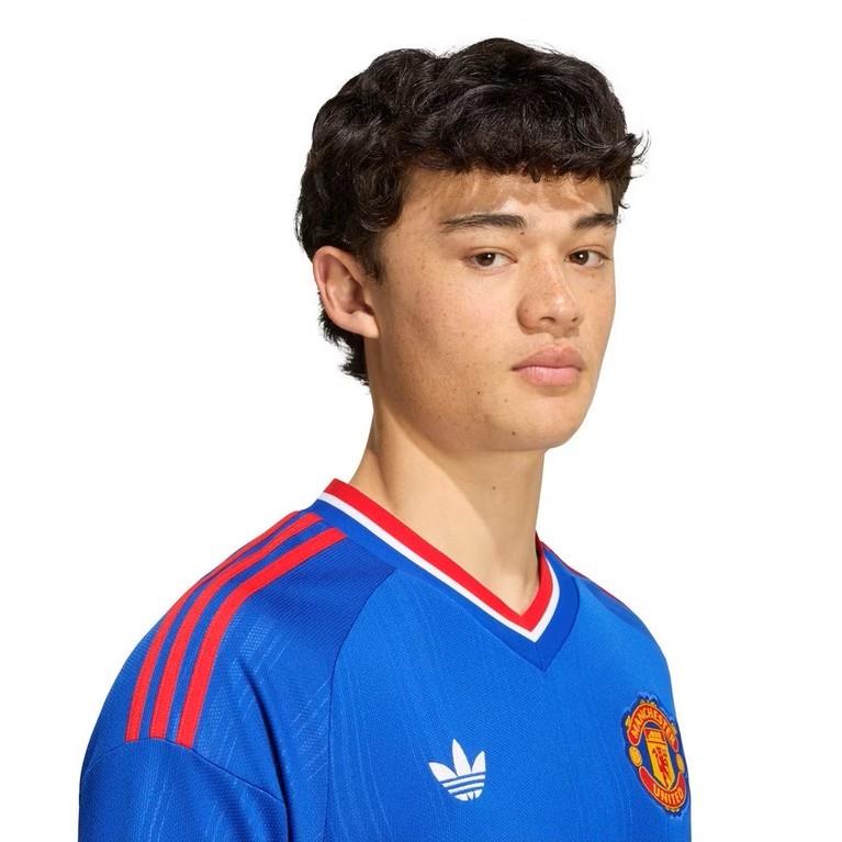 adidas Mens United Away Long Sleeved Shirt 2026 27