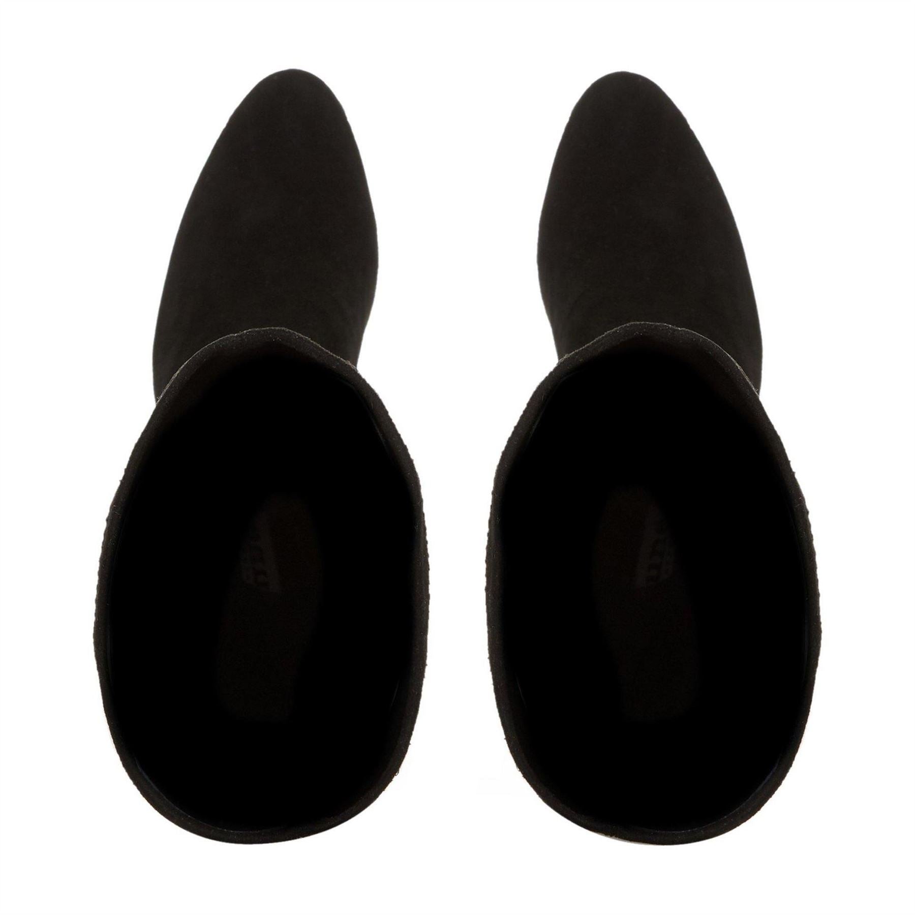 Dune London High Block Heel Pointed Toe Boots