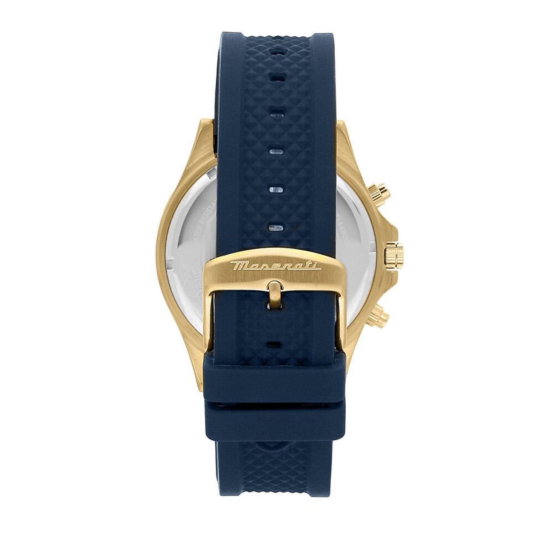 Maserati Sport Analogue Rubber Strap Watch