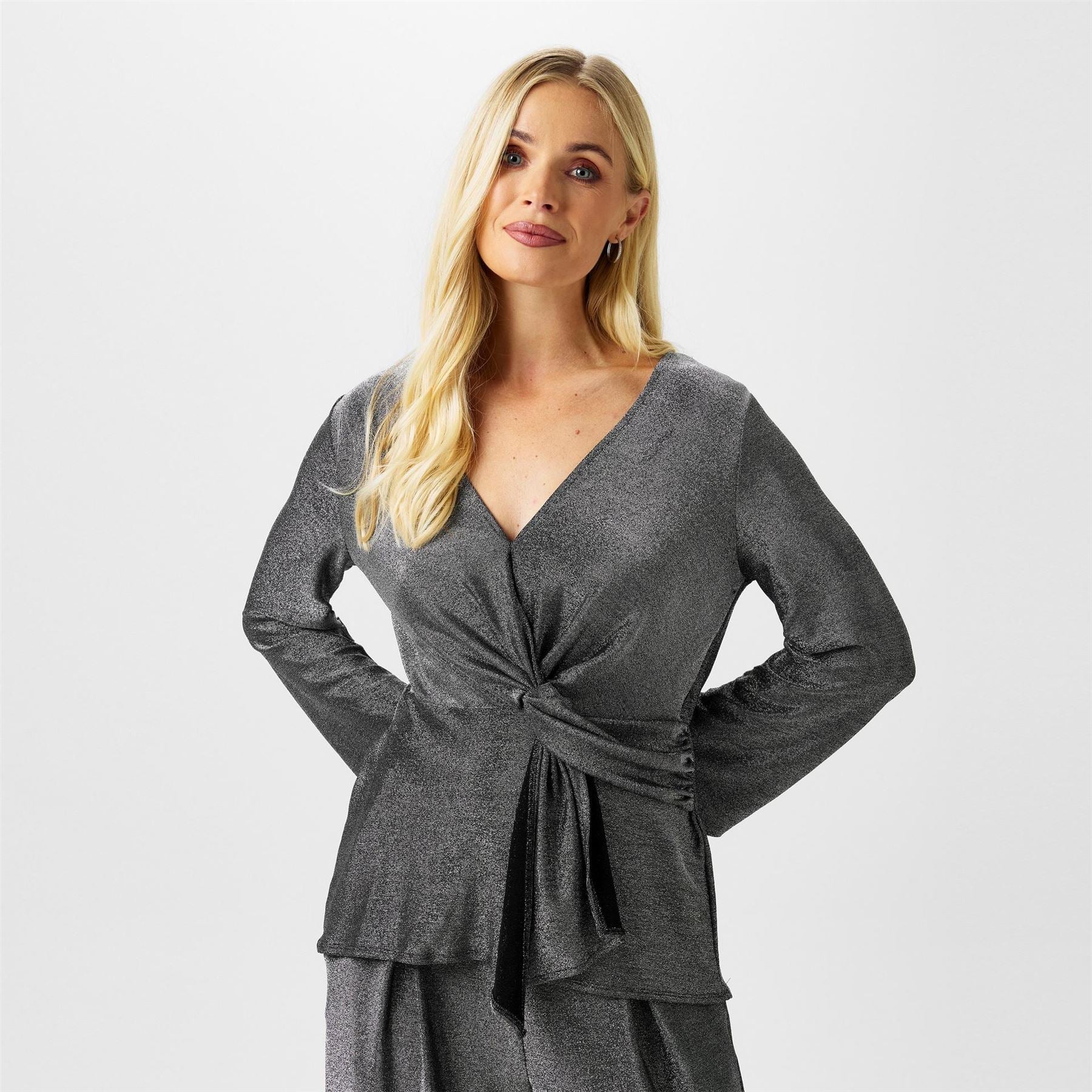Biba Metallic Blouse