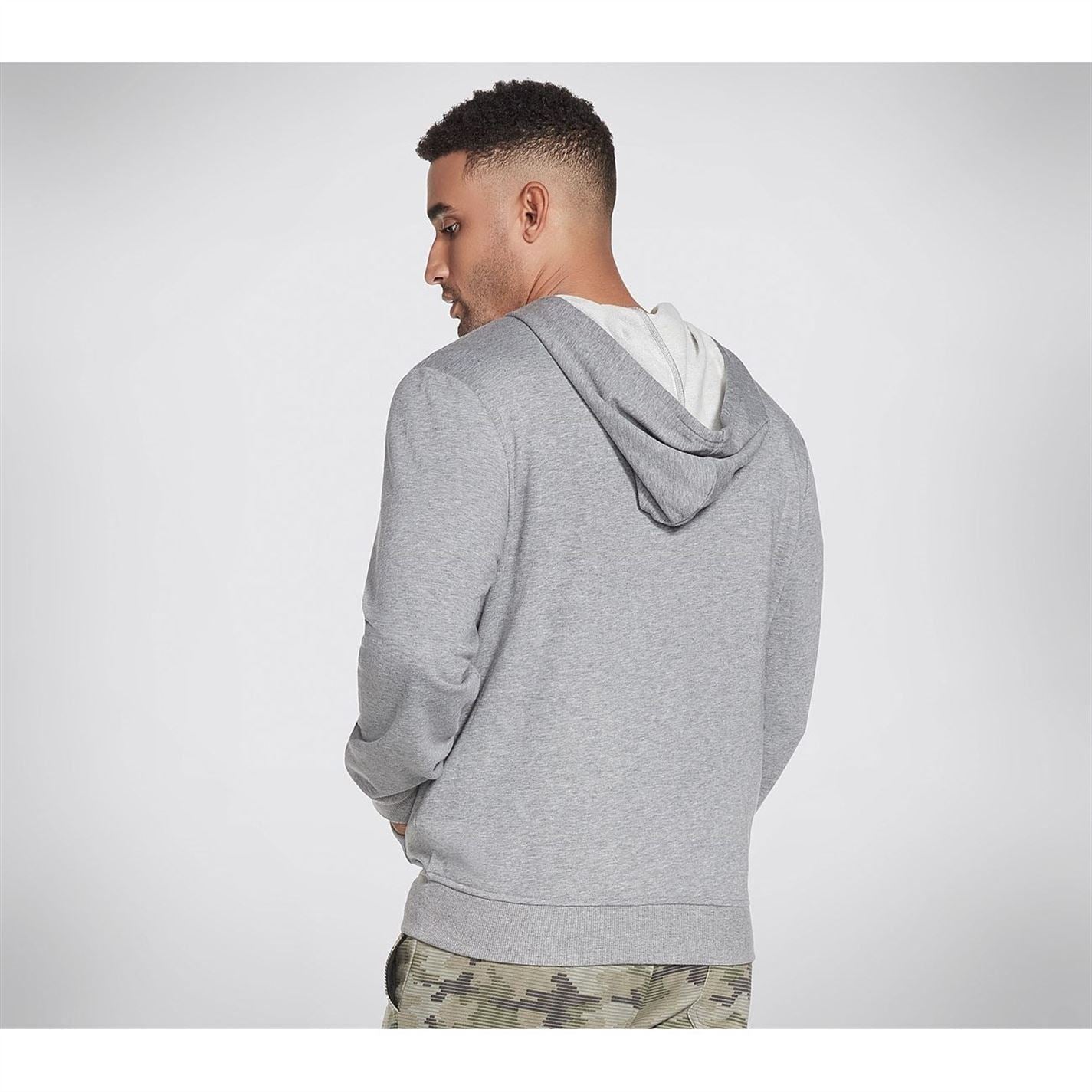 Skechers Mens Go Walk Zip Hoodie