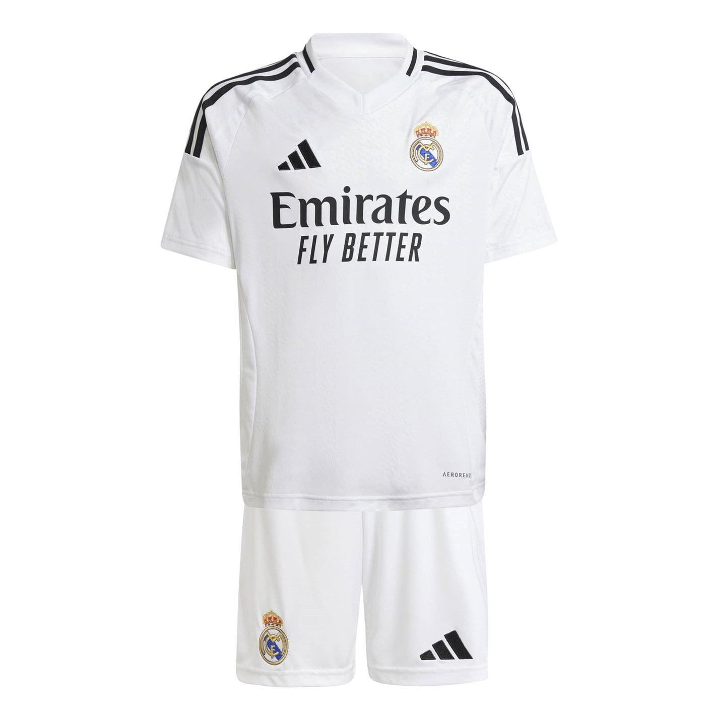 adidas Real Madrid Home Minikit 2024 2025 Juniors