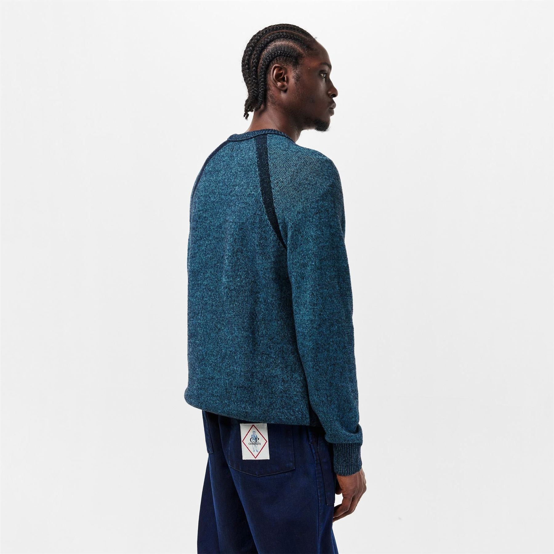 CP Company Lens Crew Knitted Turtle Neck Jumper