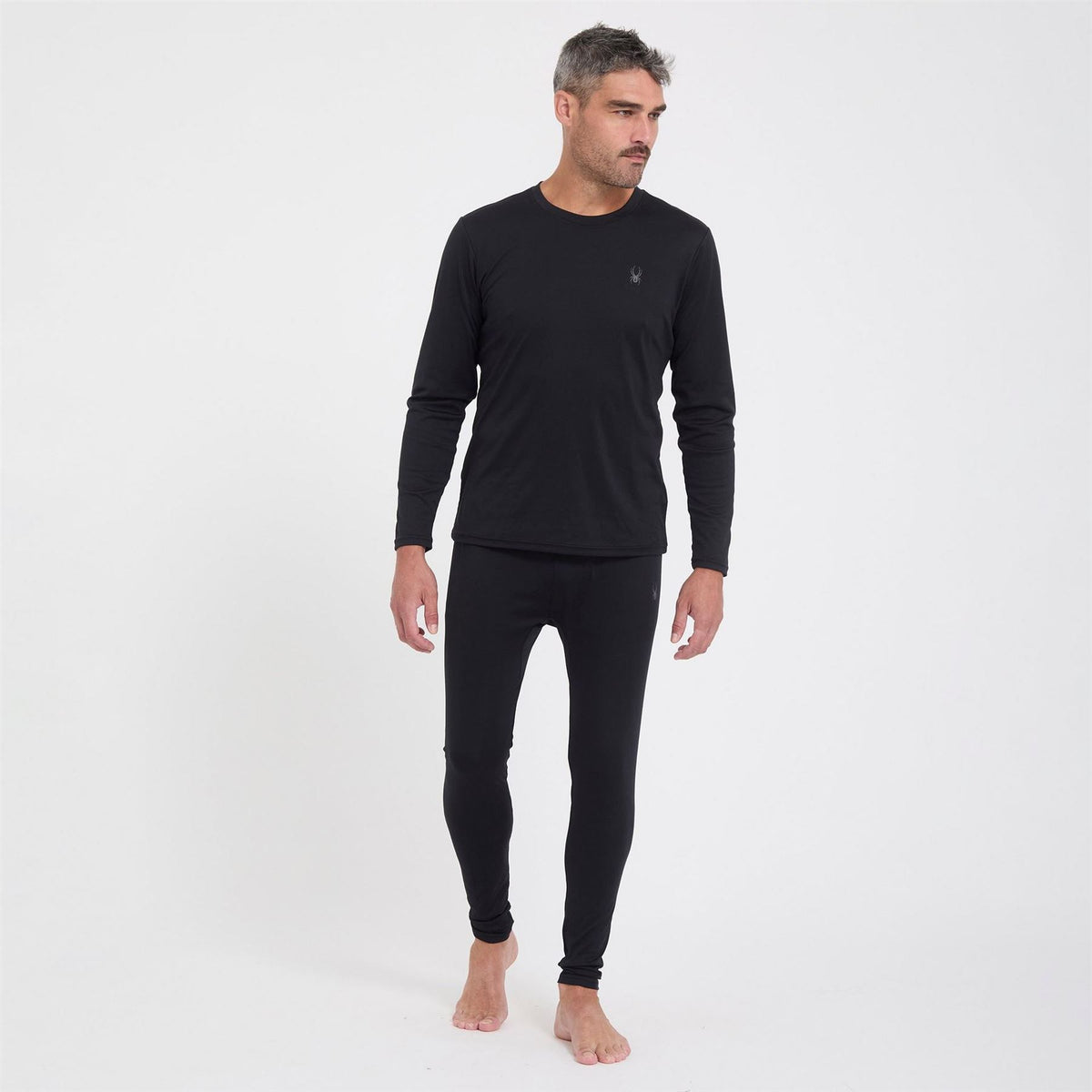 Spyder Brushed Back Slim Fit Top And Legging Set