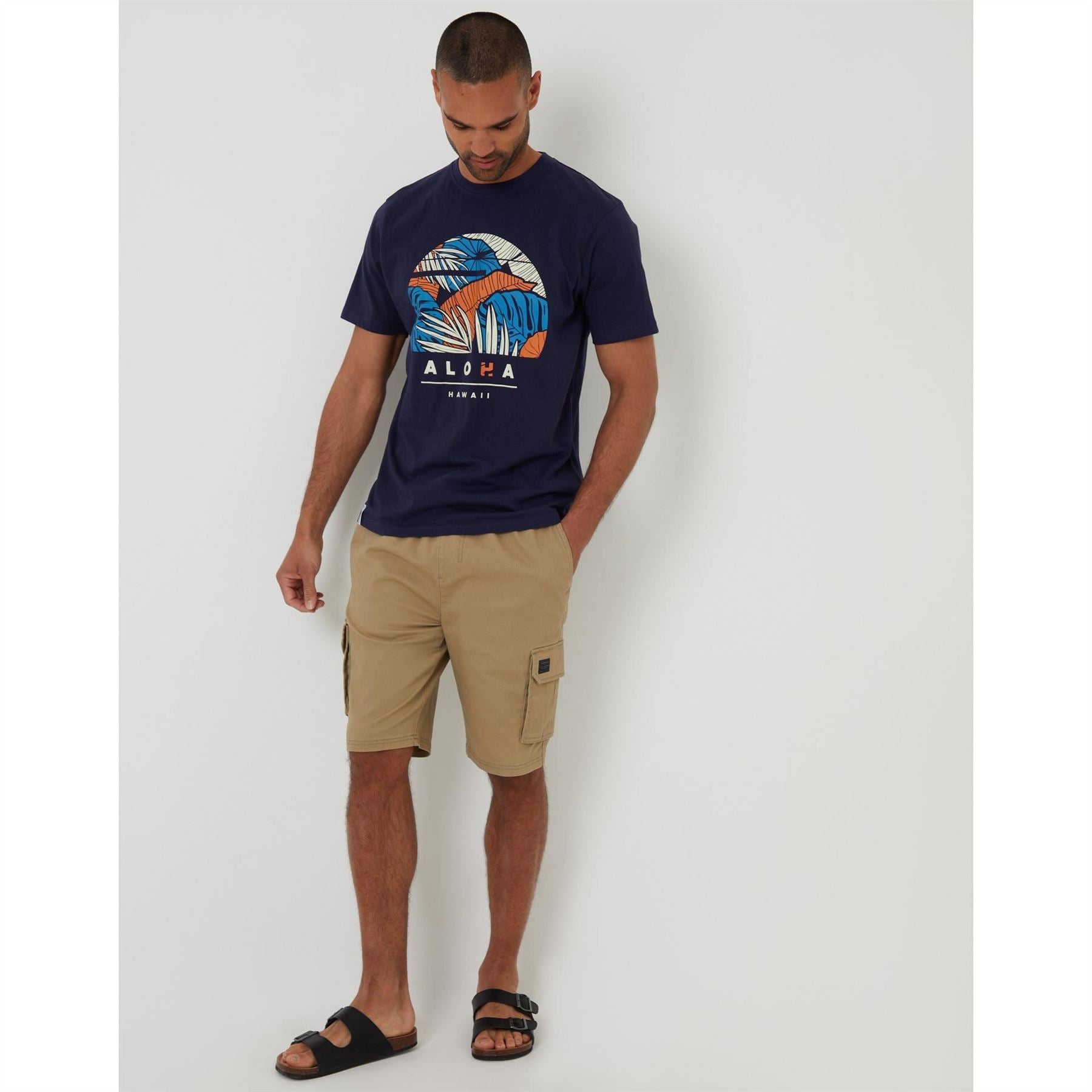 Threadbare Regular Fit Crew Neck Short Sleeve T-Shirt