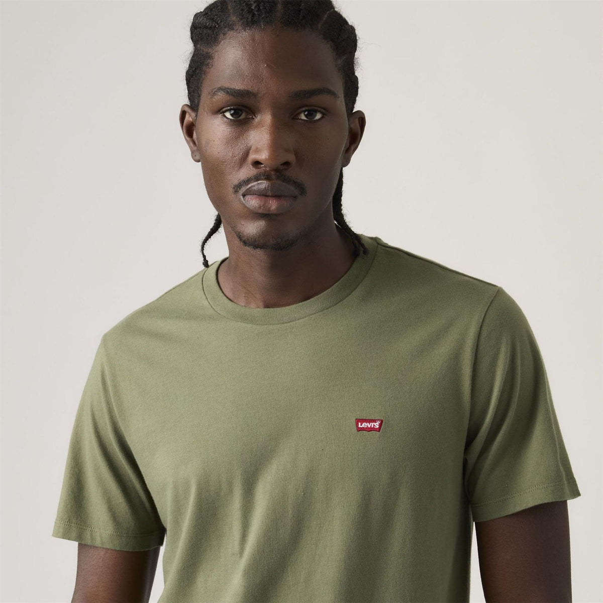 Levis Housemark Bold Logo Crew Neck Short Sleeve Jersey T-Shirt