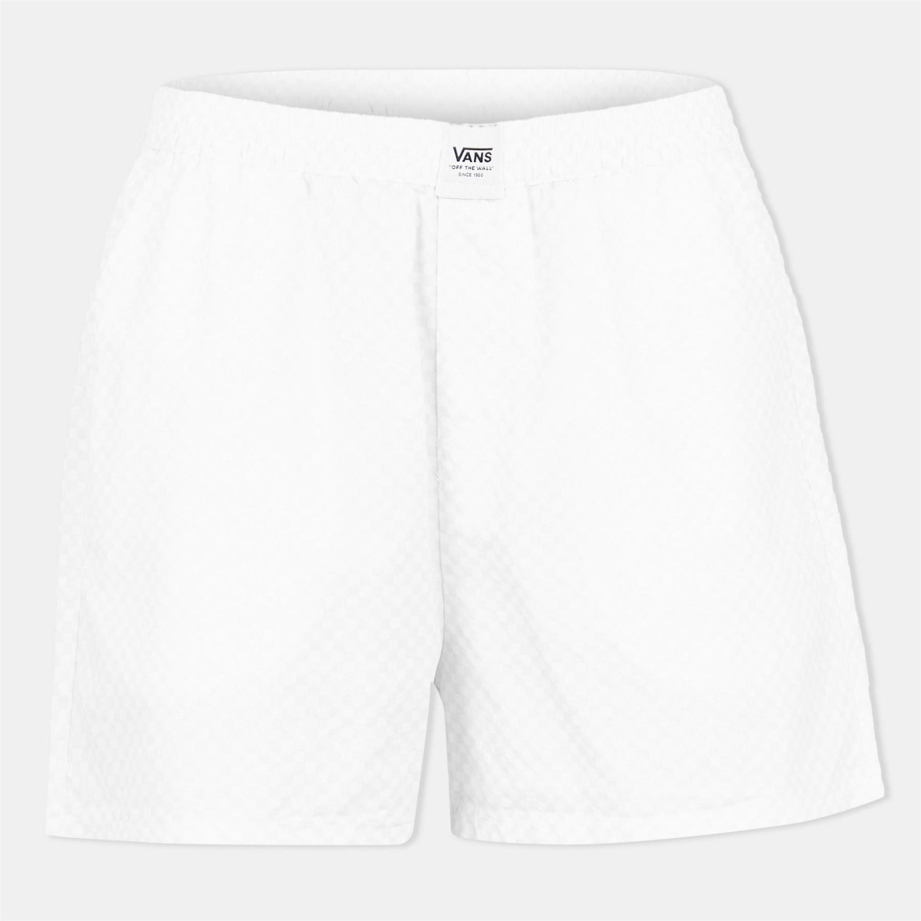 Vans Womens Alicia Boxer Shorts White Jogger Shorts