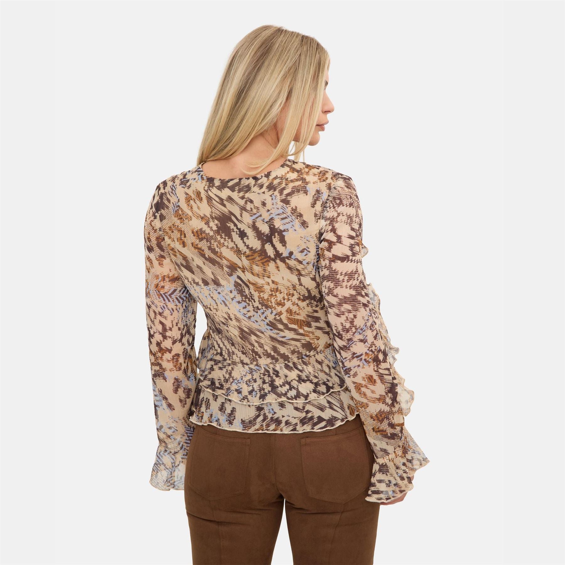 I Saw It First Ruffle Blouse