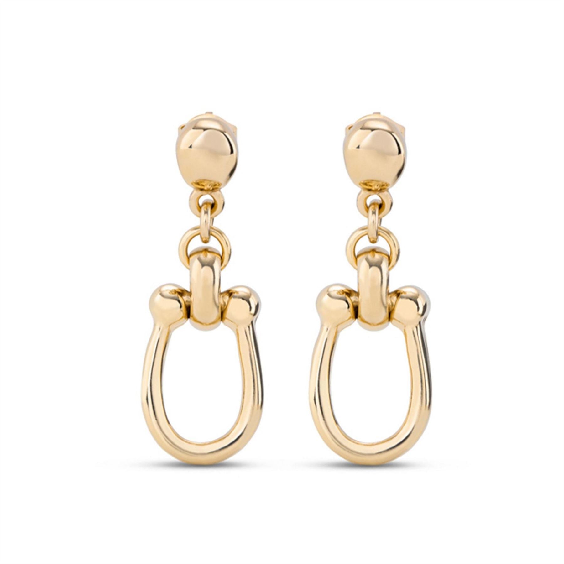UNOde50 18k Gold Plated Earrings