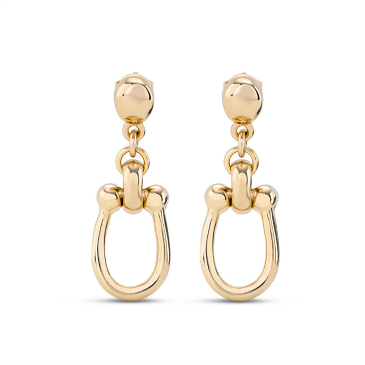 UNOde50 18k Gold Plated Earrings