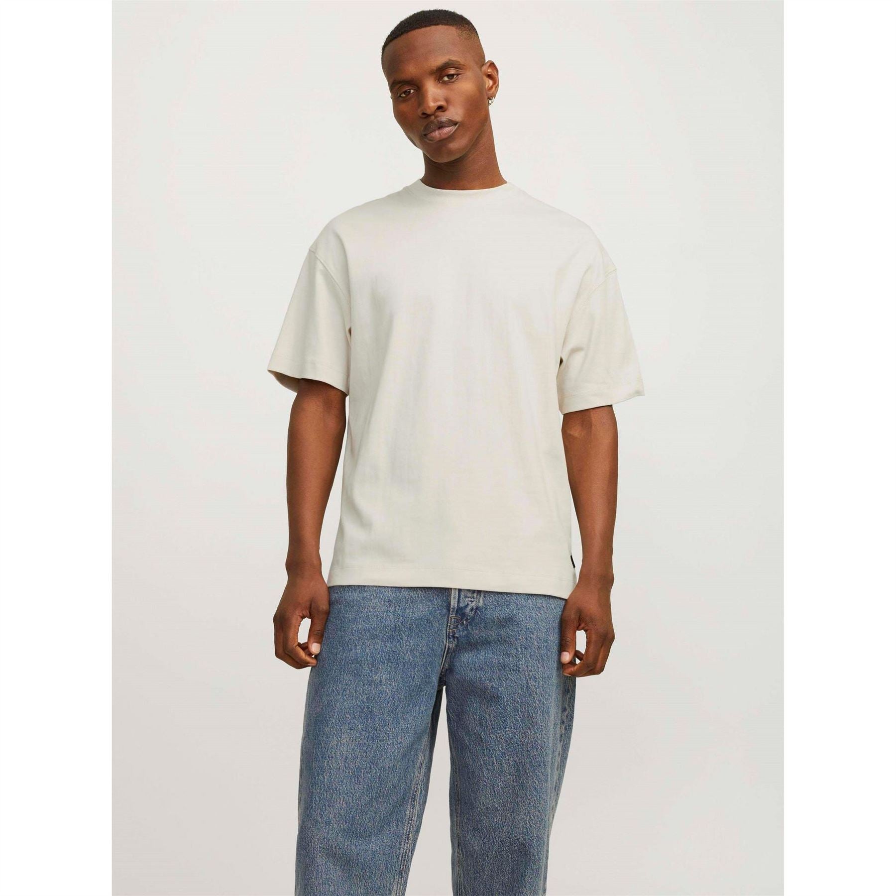 Jack and Jones Mens 220 Gsm Short Sleeve T-Shirt