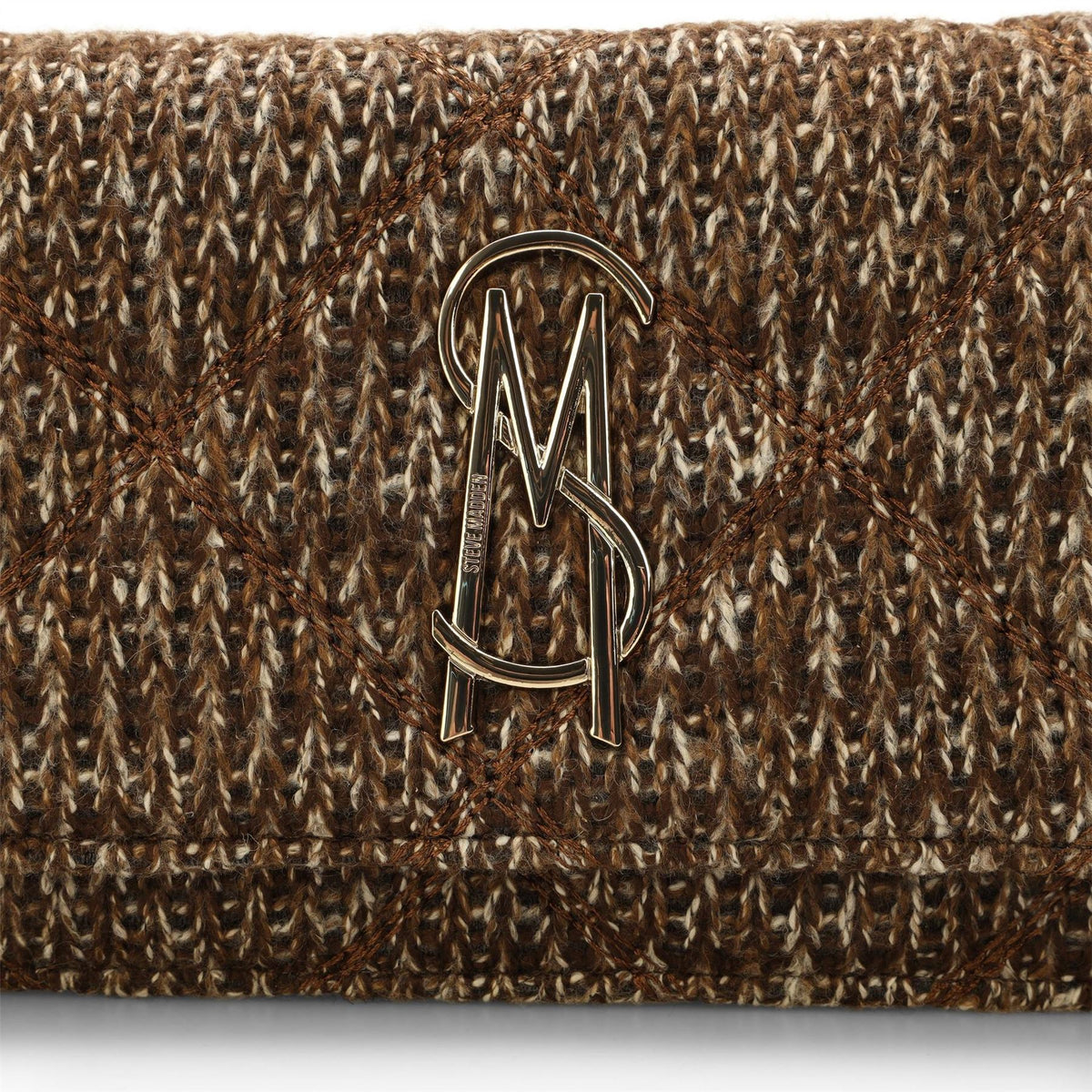 Steve Madden Bendue Cross Body Bag with Basket Weave